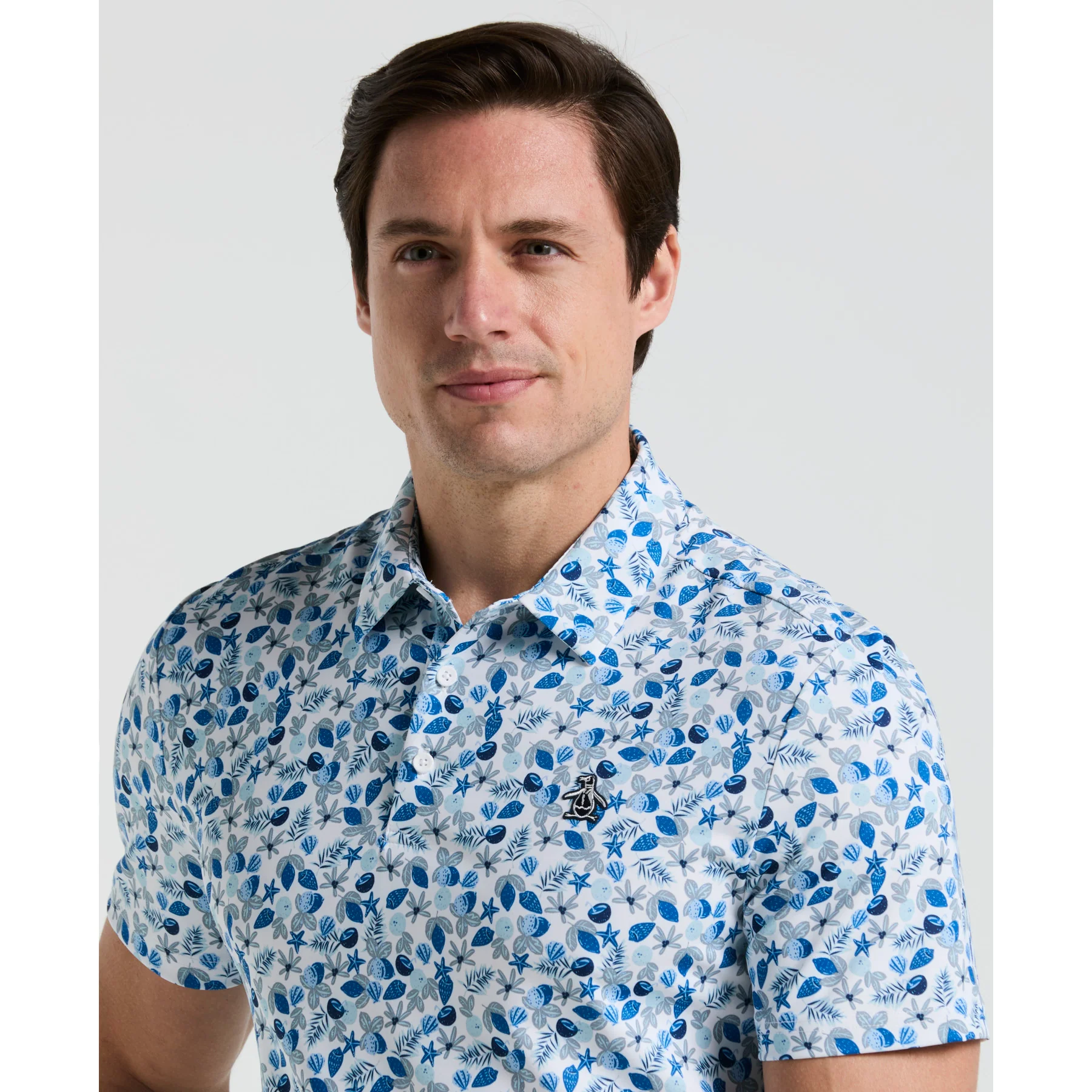Pete's Coconut Caddy Golf Polo Shirt In Bright White - Image 3