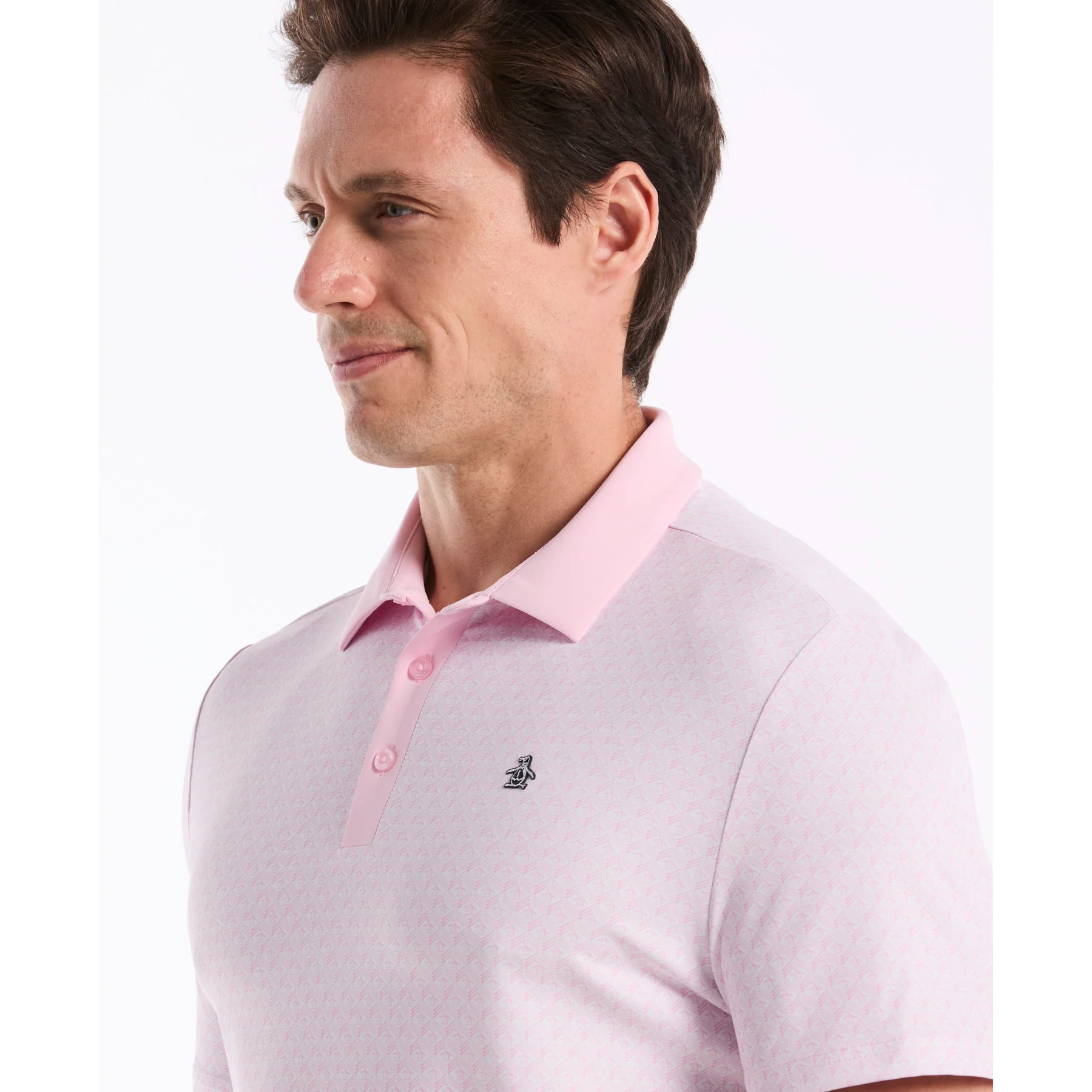 Pete's Tee Time Golf Polo In Pirouette - Image 3