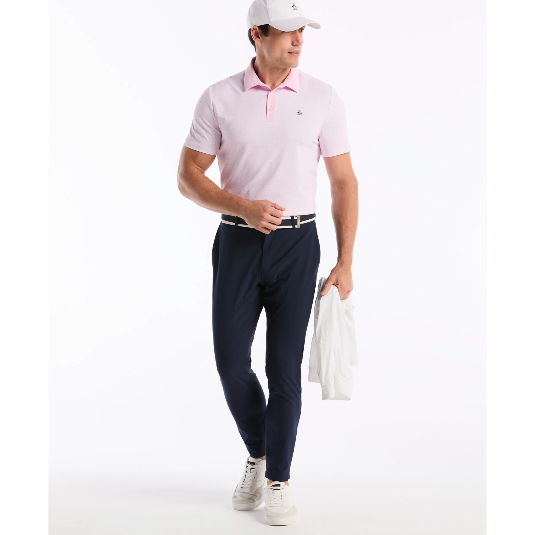 Pete's Tee Time Golf Polo In Pirouette - Image 5