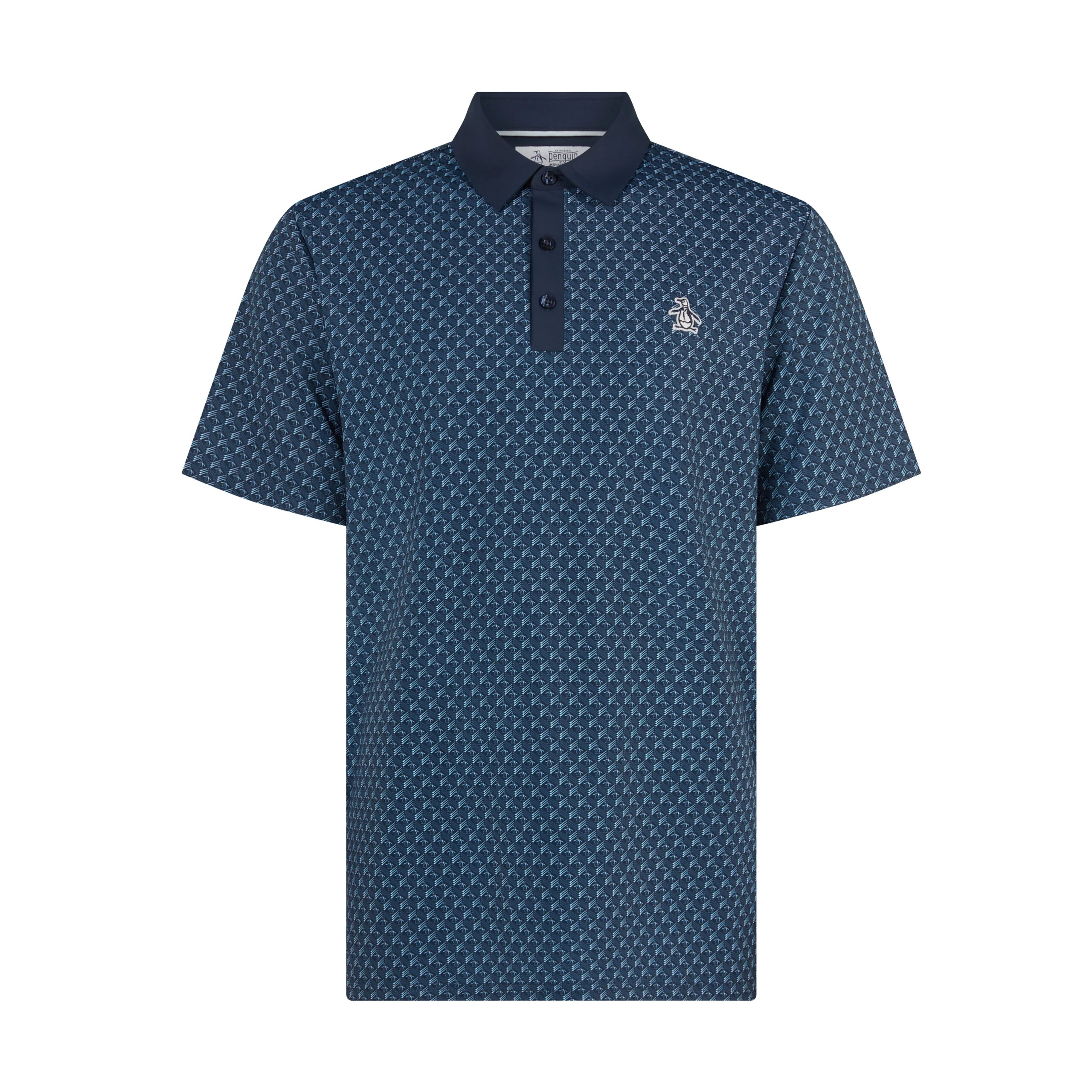 Pete's Tee Time Golf Polo In Black Iris - Image 5