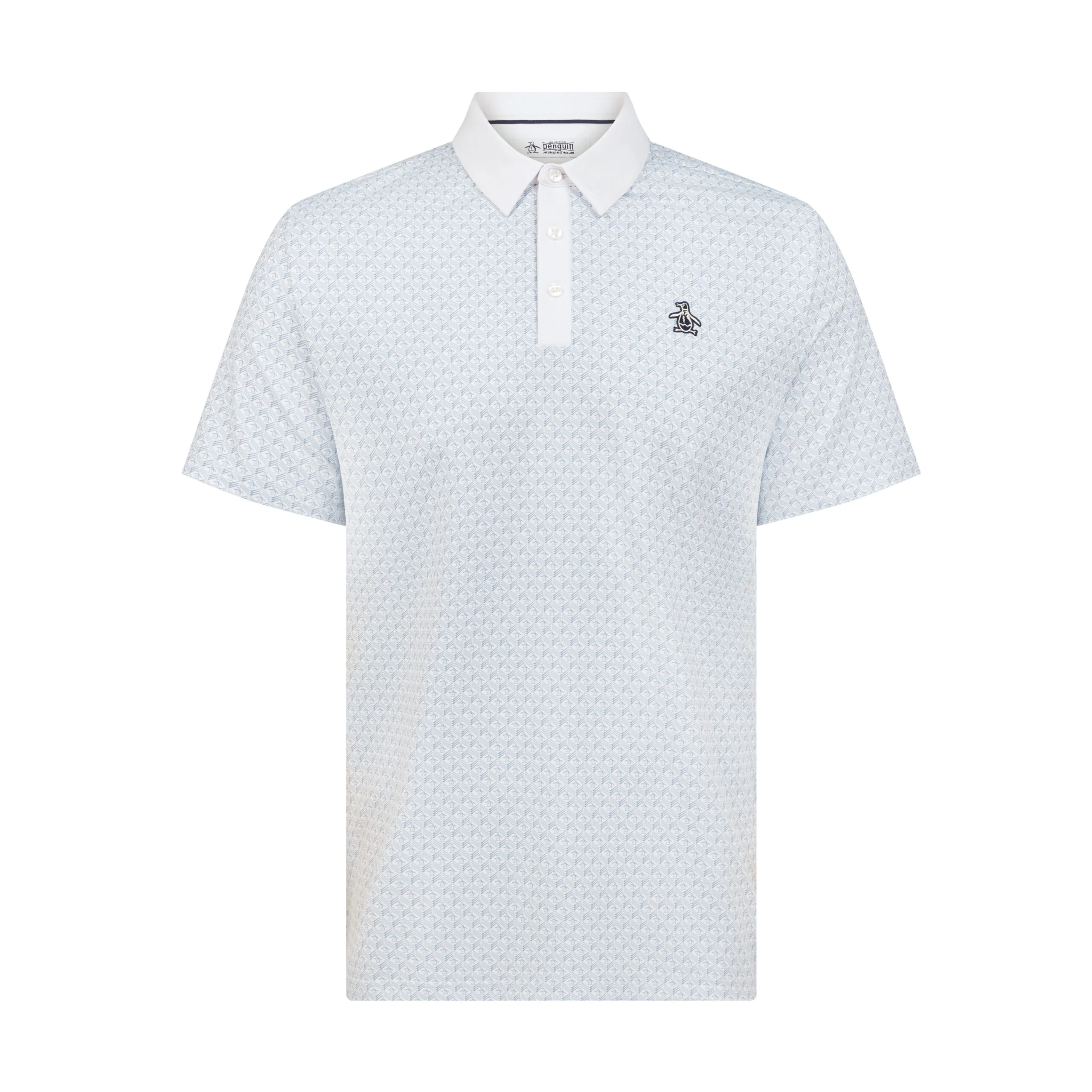 Pete's Tee Time Golf Polo In Bright White - Image 6