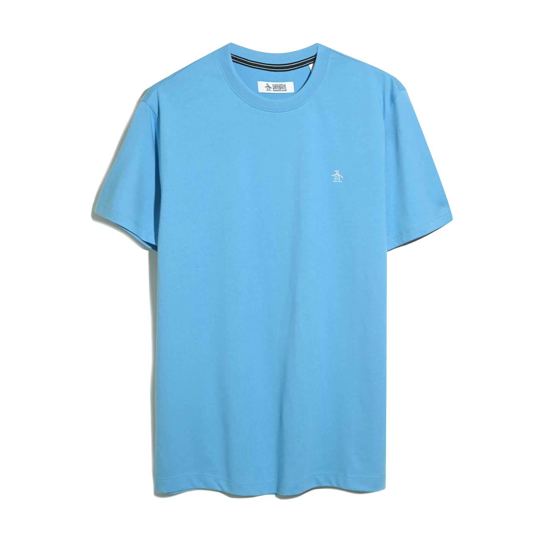 Pin Point Embroidered Logo T-Shirt In Bonnie Blue - Image 6