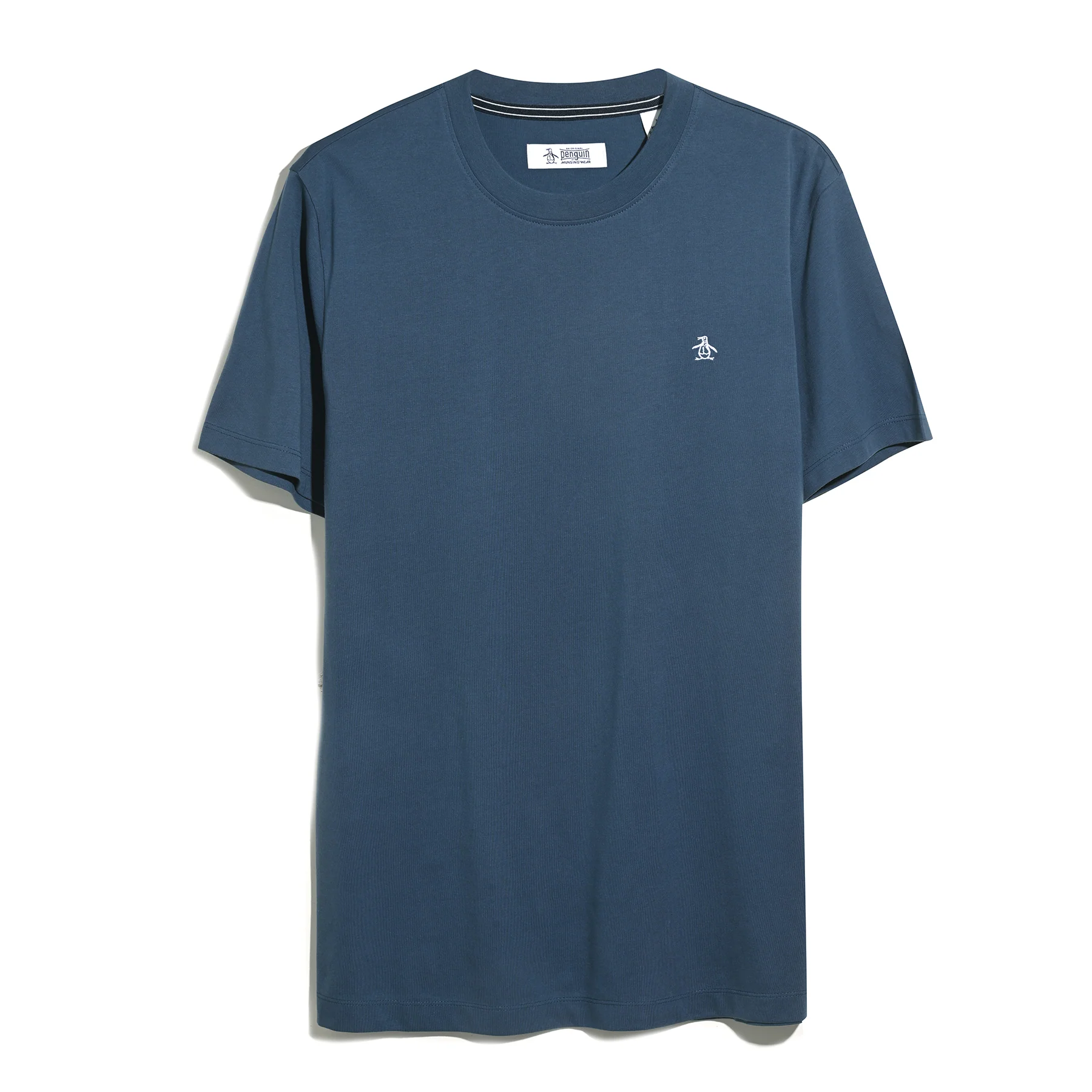 Pin Point Embroidered Logo T-Shirt In Sargasso Sea - Image 7