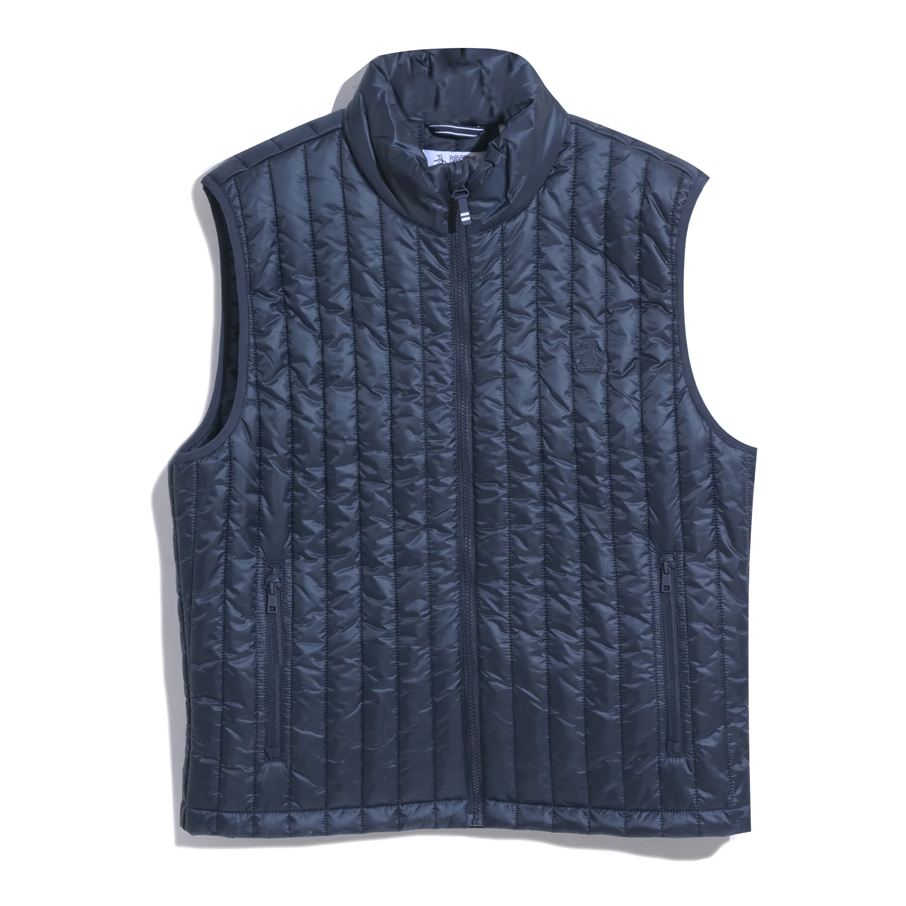 Quilted Gilet In Dark Sapphire - Image 5