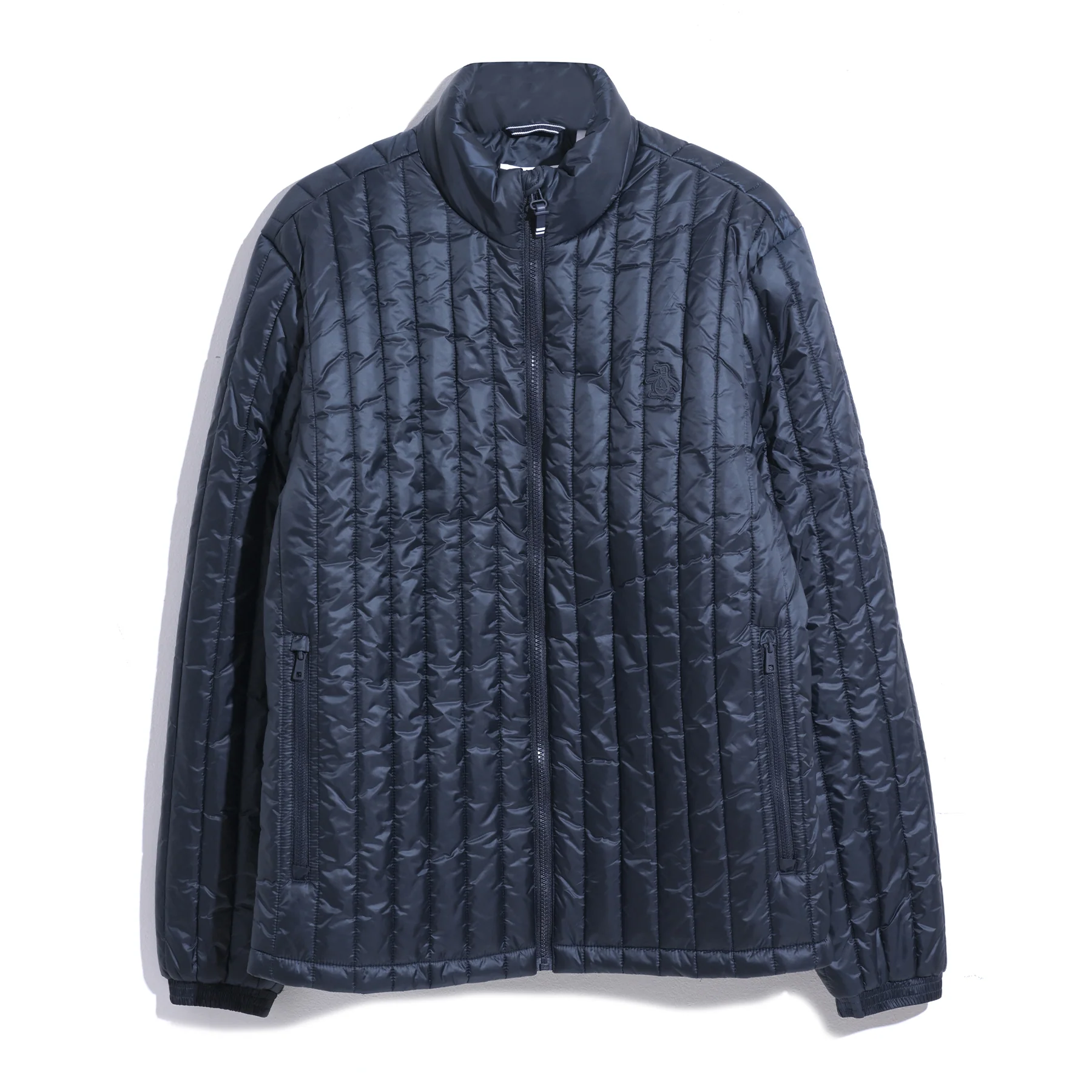 Quilted Jacket In Dark Sapphire - Image 5