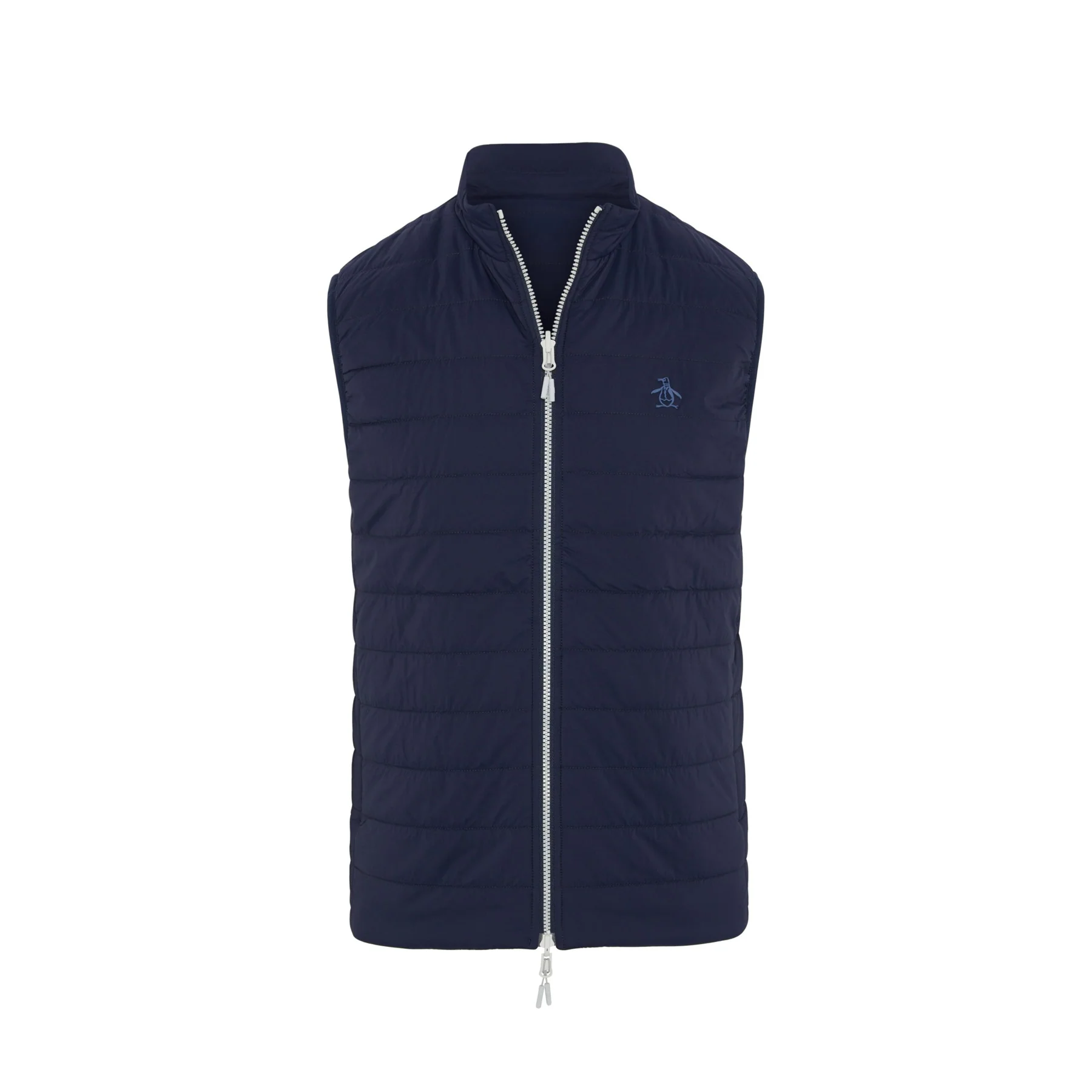 Reversible Insulated Golf Gilet In Black Iris - Image 6