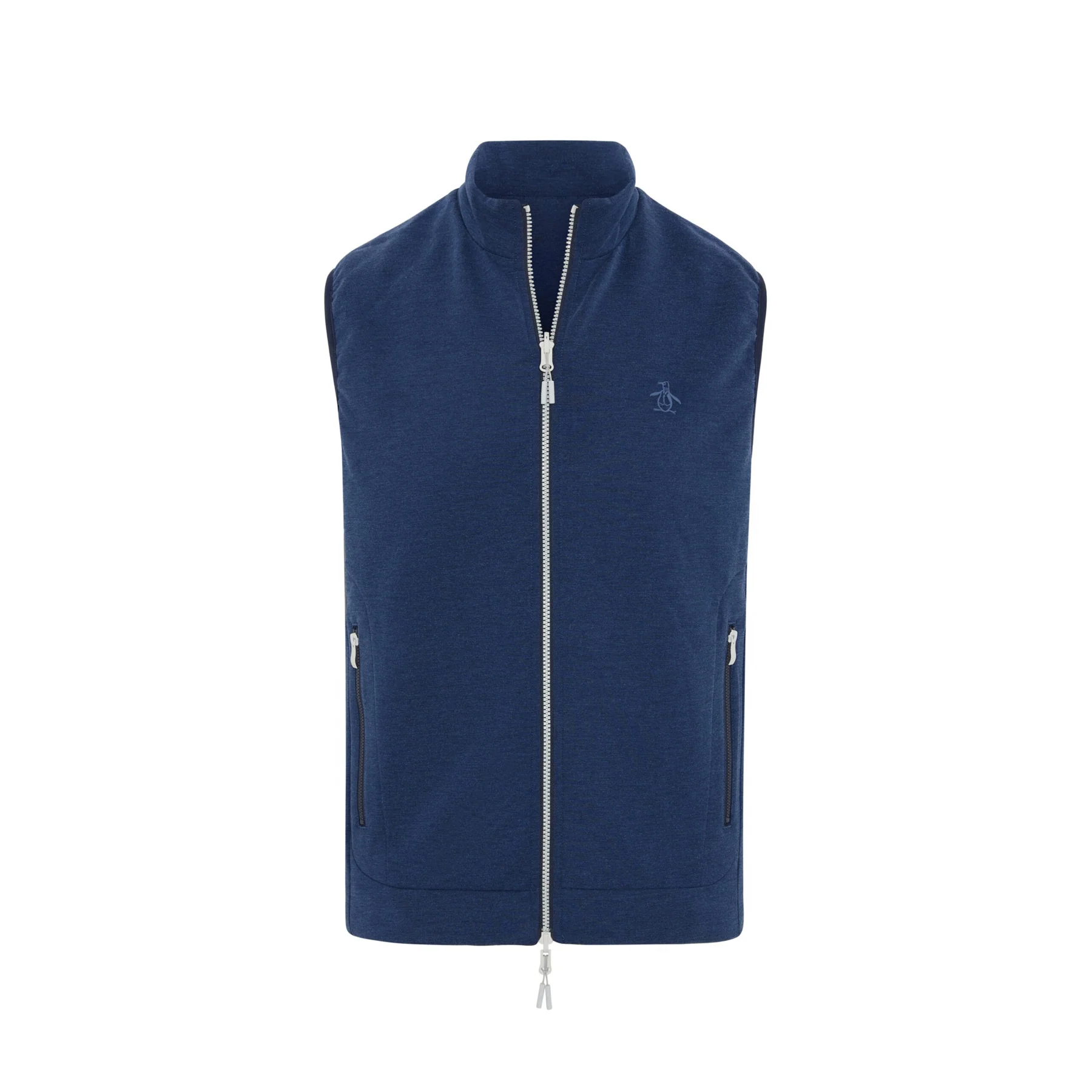 Reversible Insulated Golf Gilet In Black Iris - Image 7