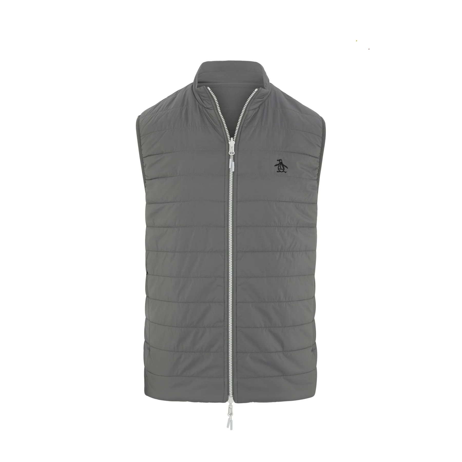 Reversible Insulated Golf Gilet In Quiet Shade - Image 6
