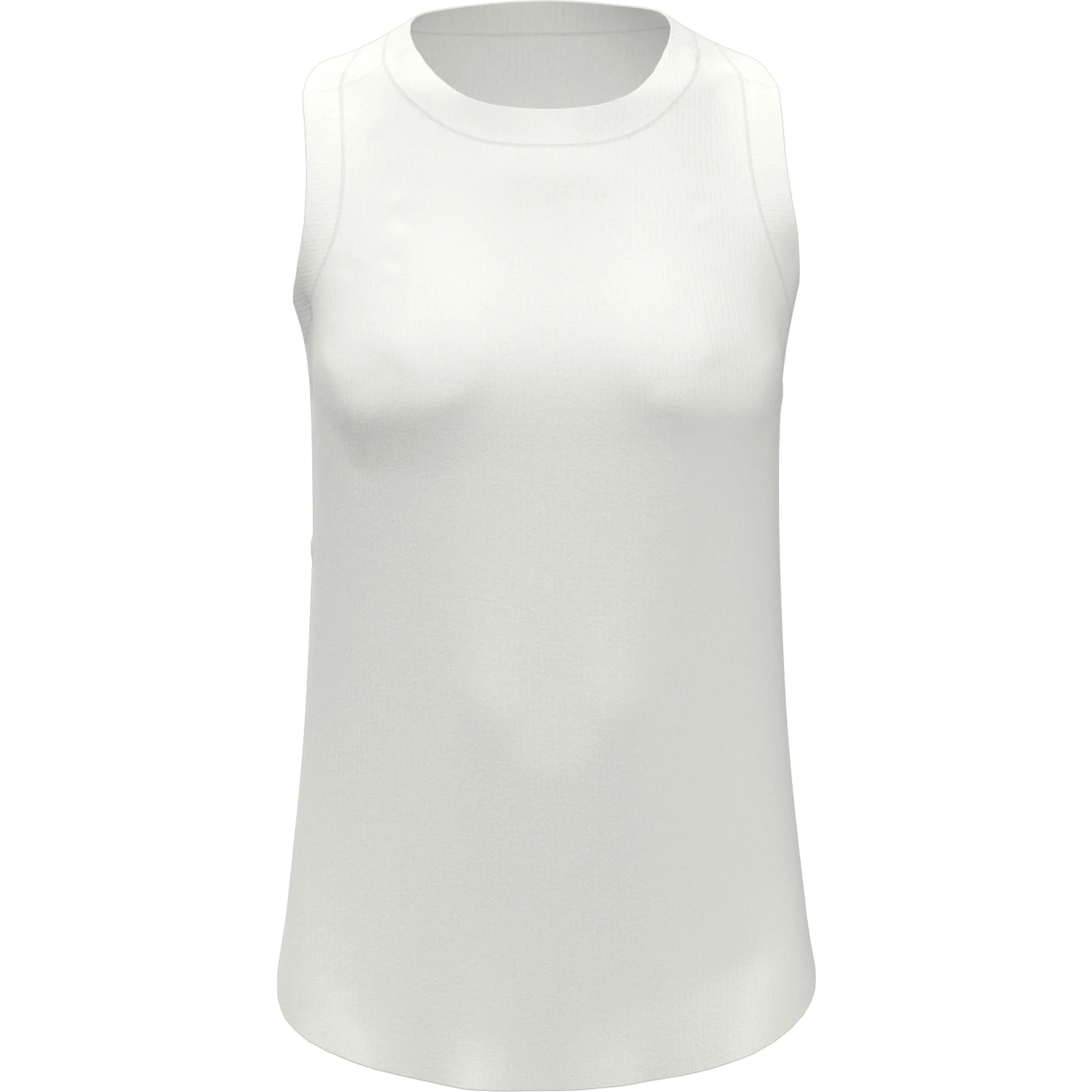 Women's Ribbed Tennis Tank Top In Bright White - Image 4