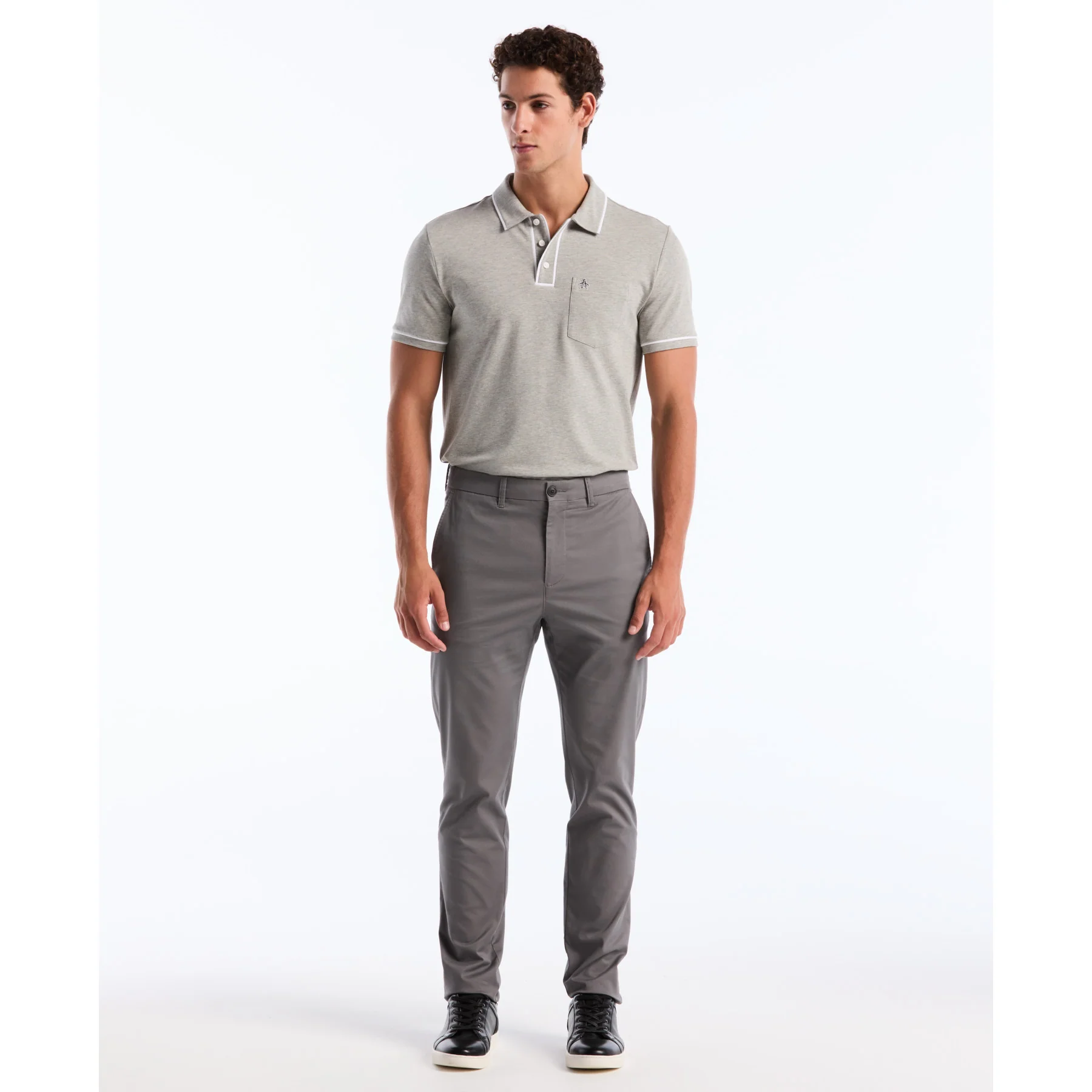 Slim Fit Chinos In Castlerock