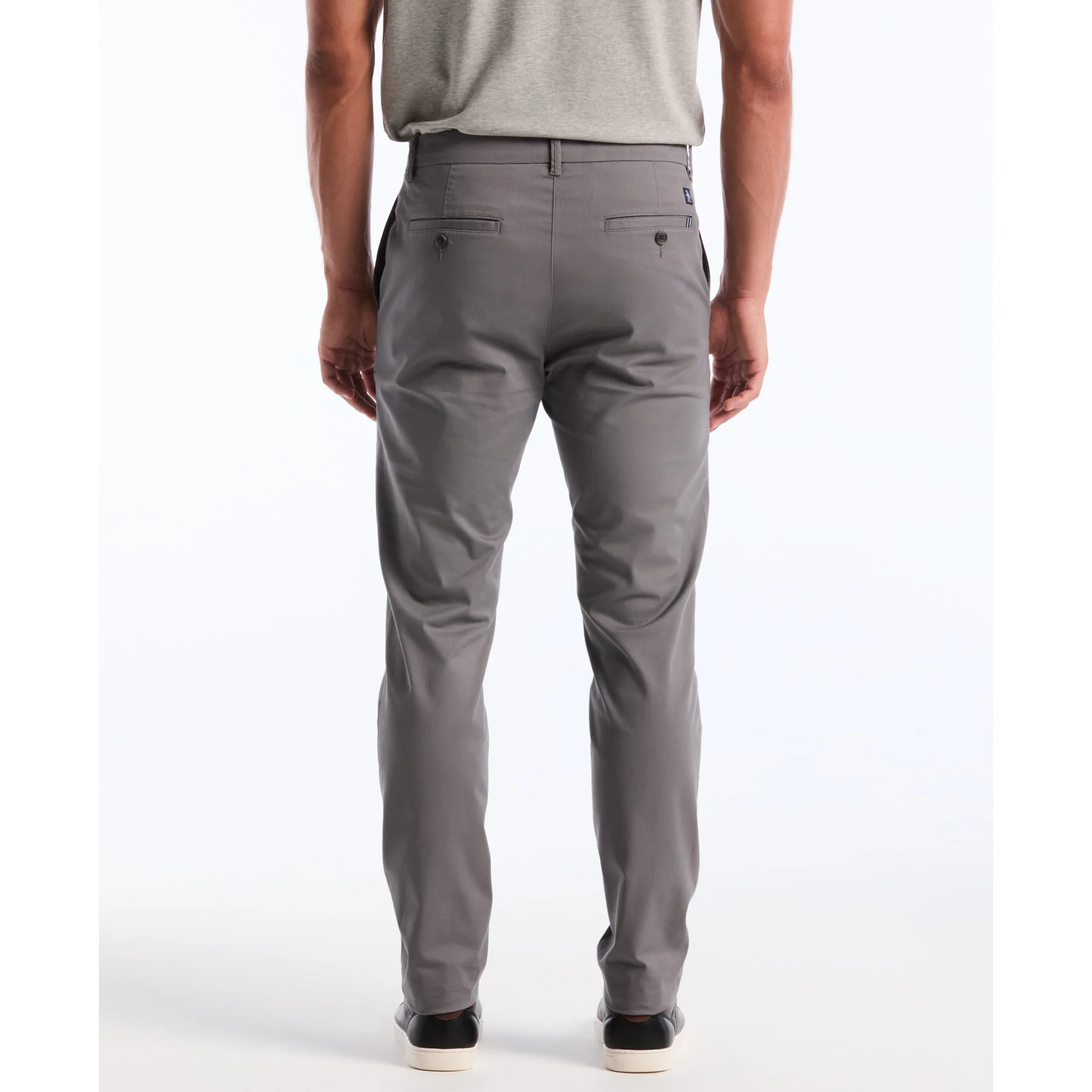 Slim Fit Chinos In Castlerock - Image 3