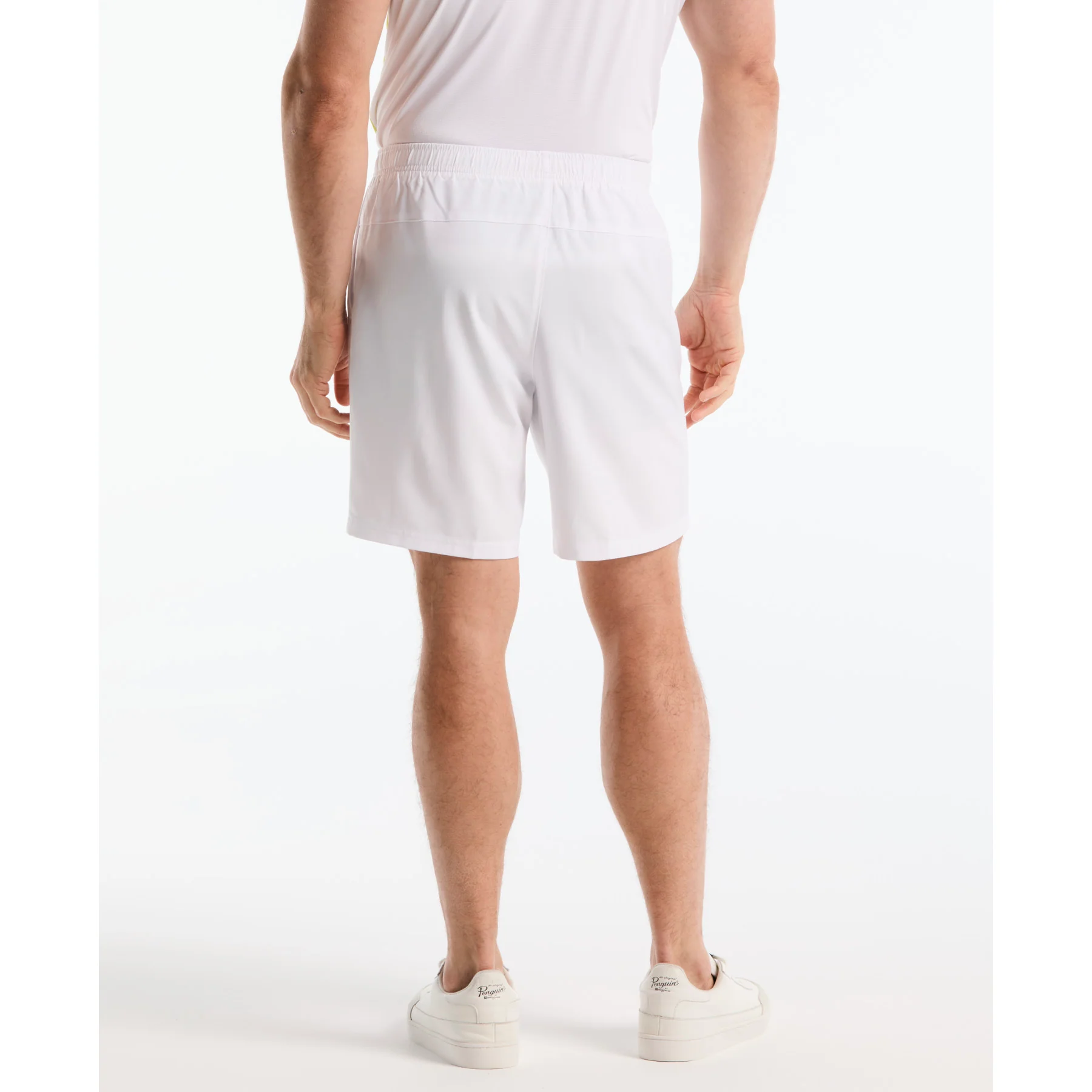 Performance Tennis Shorts In Bright White - Image 4