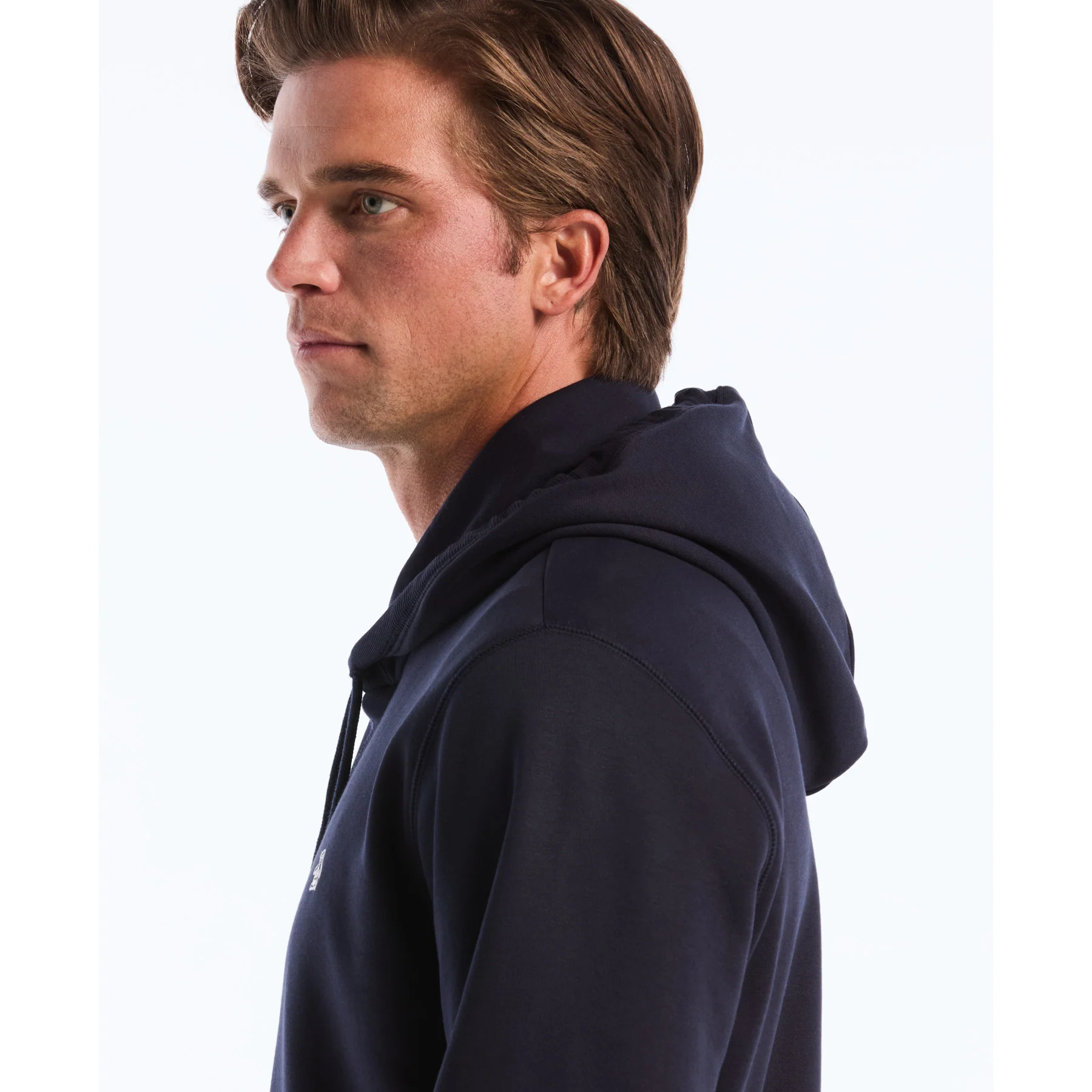 Sticker Pete Hoodie In Dark Sapphire - Image 4