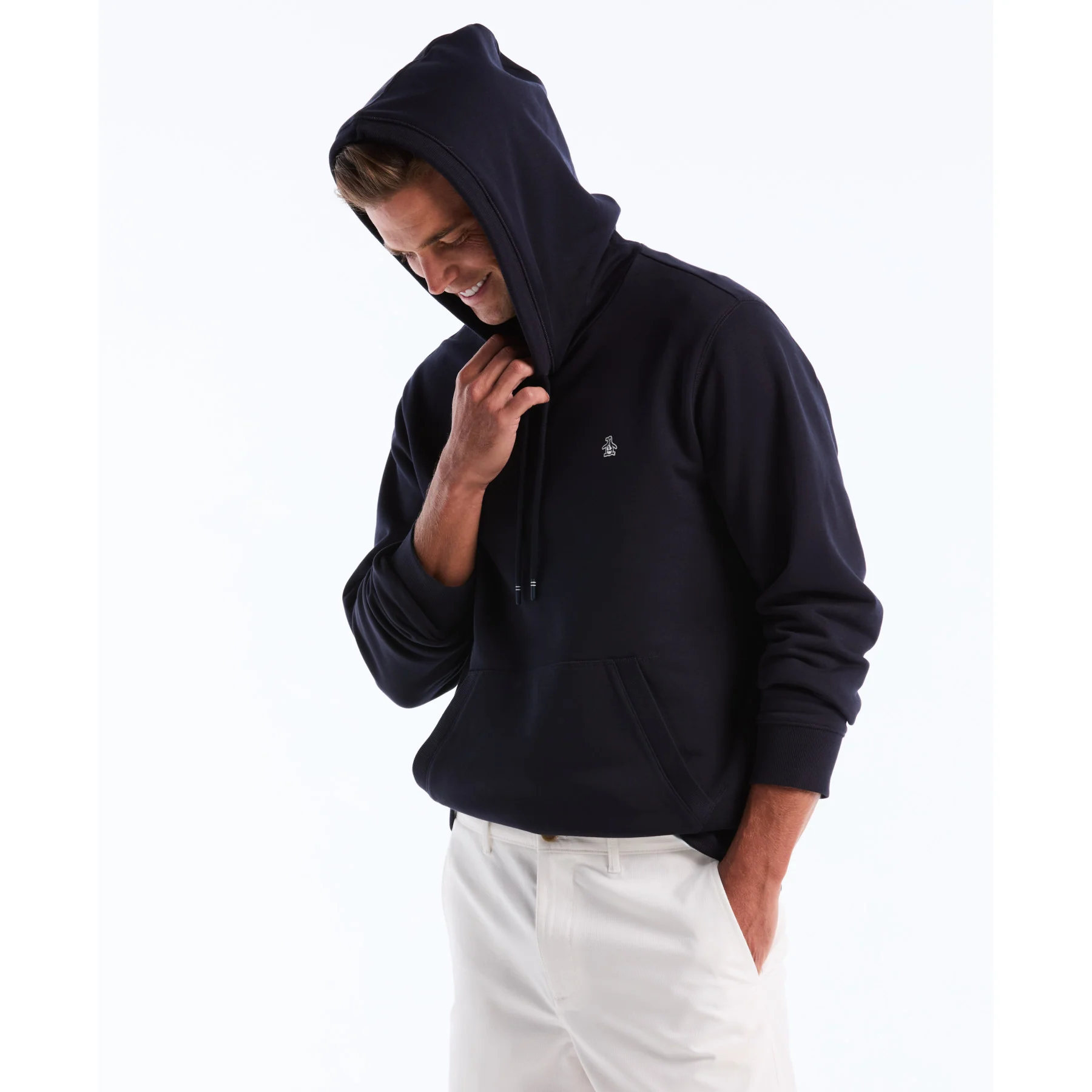 Sticker Pete Hoodie In Dark Sapphire - Image 5