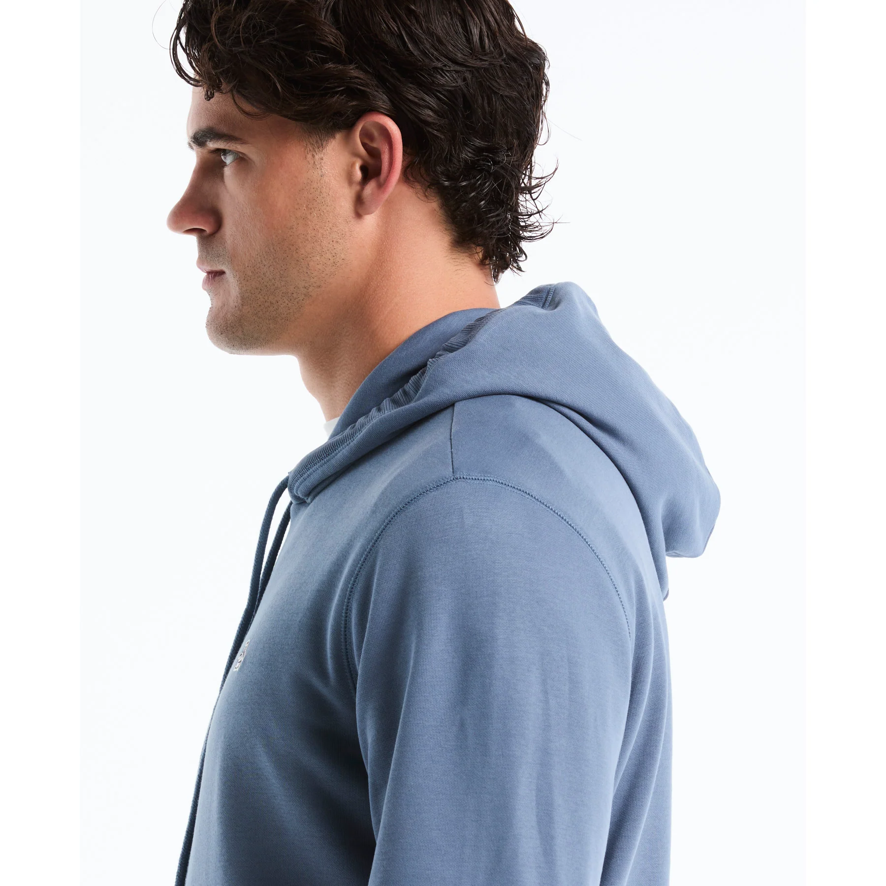 Sticker Pete Hoodie In Copen Blue - Image 4