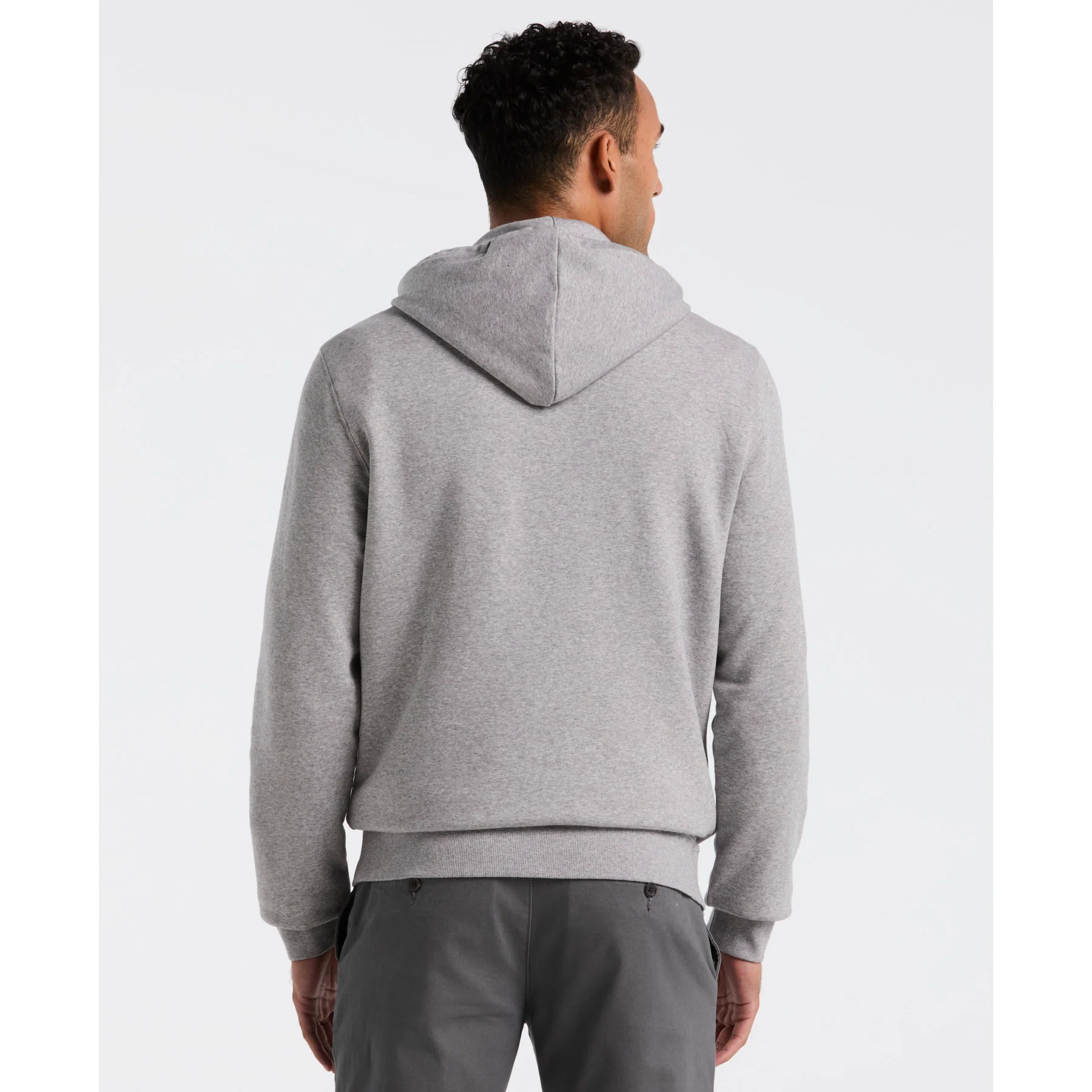 Sticker Pete Hoodie In Rain Heather - Image 3