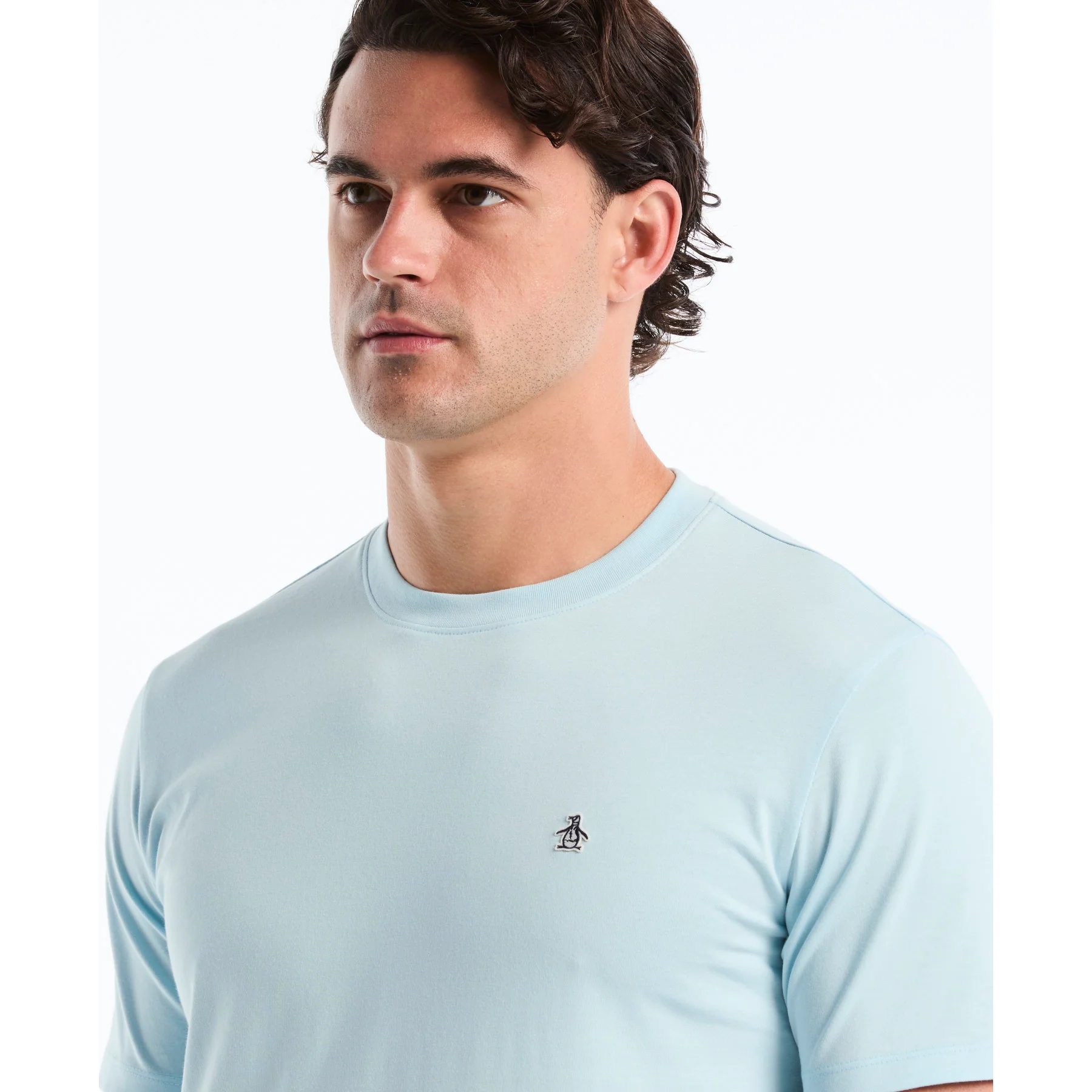 Sticker Pete Logo T-Shirt In Cool Blue - Image 3
