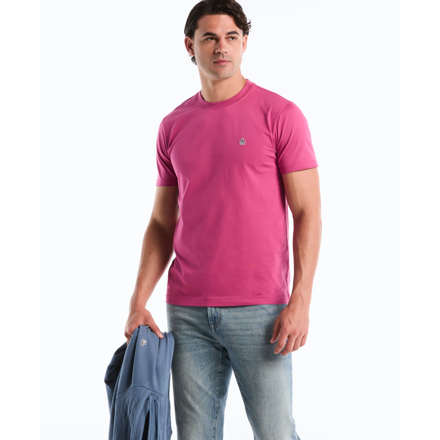Sticker Pete Logo T-Shirt In Magenta Haze - Image 5
