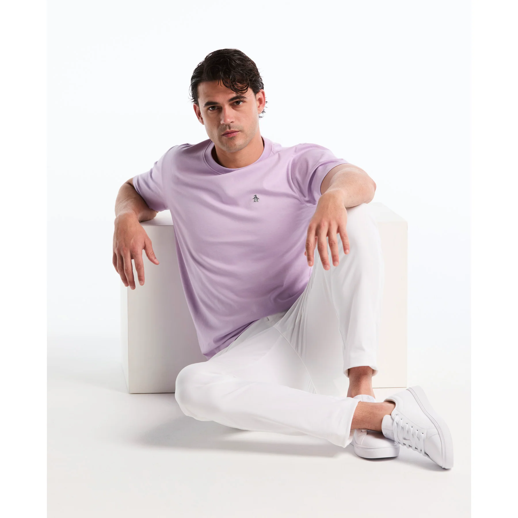 Sticker Pete Logo T-Shirt In Lavendula - Image 5