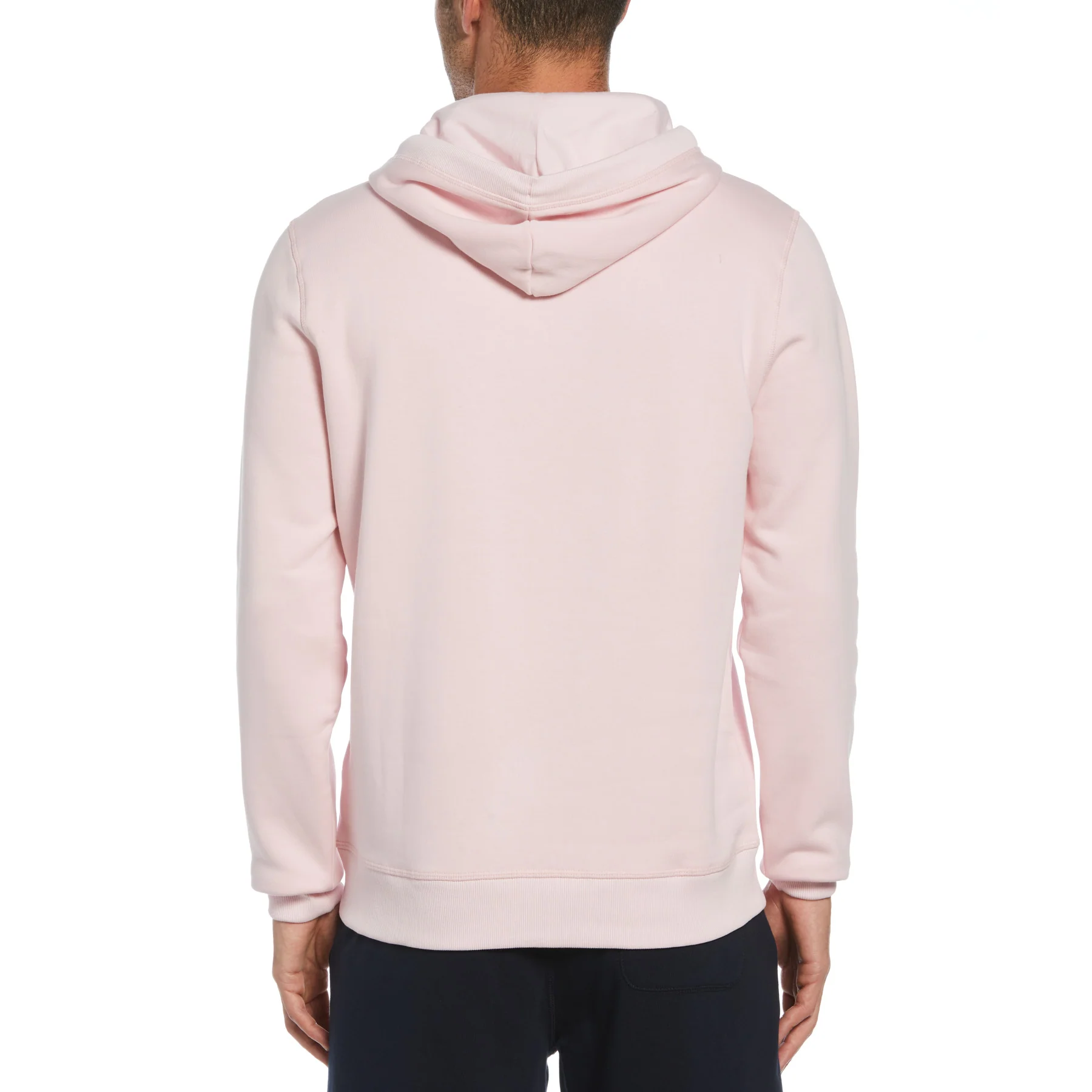 Sticker Pete Pullover Fleece Hoodie In Parfait Pink - Image 2