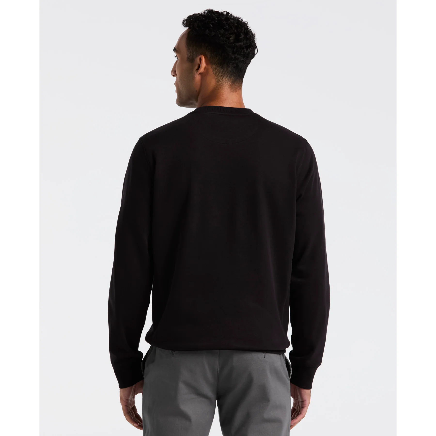 Sticker Pete Sweatshirt In True Black - Image 3