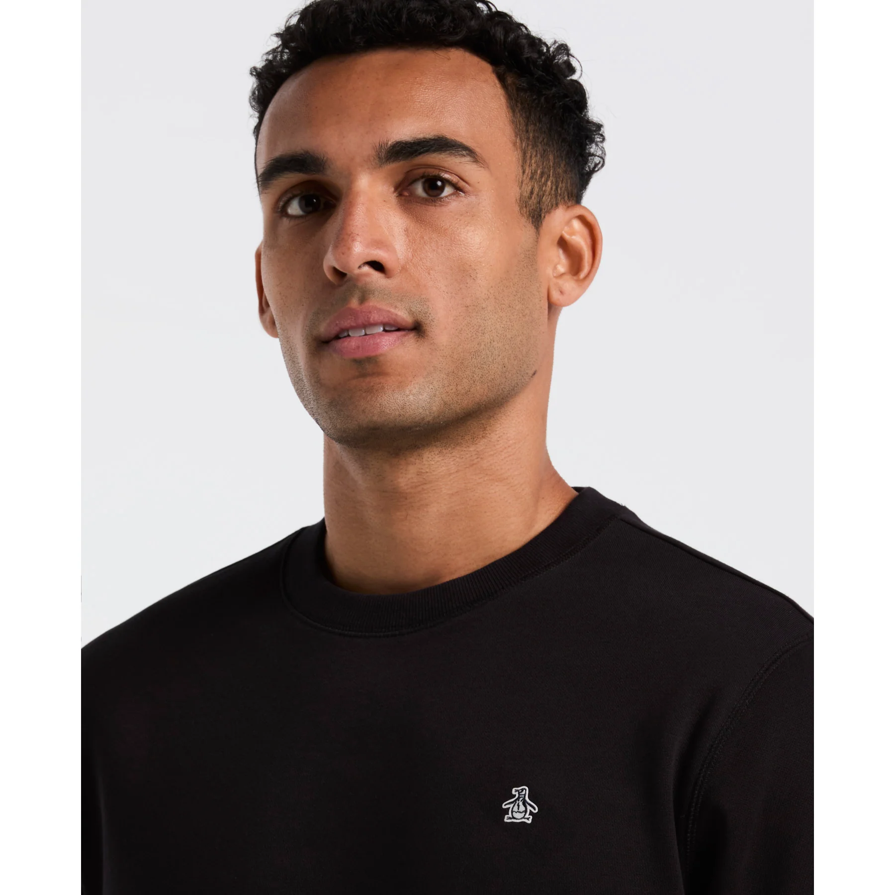 Sticker Pete Sweatshirt In True Black - Image 4
