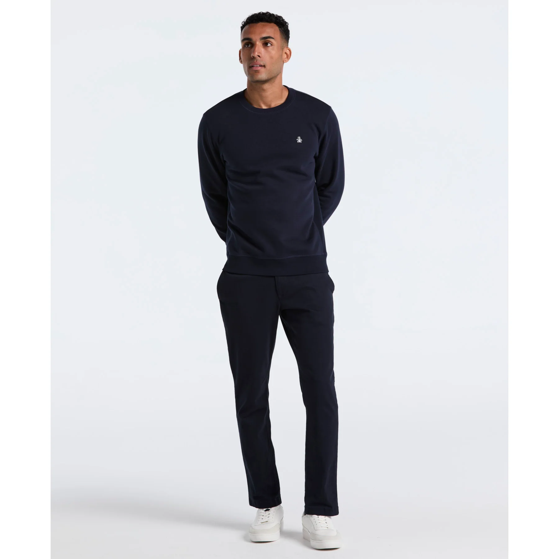 Sticker Pete Sweatshirt In Dark Sapphire - Image 2