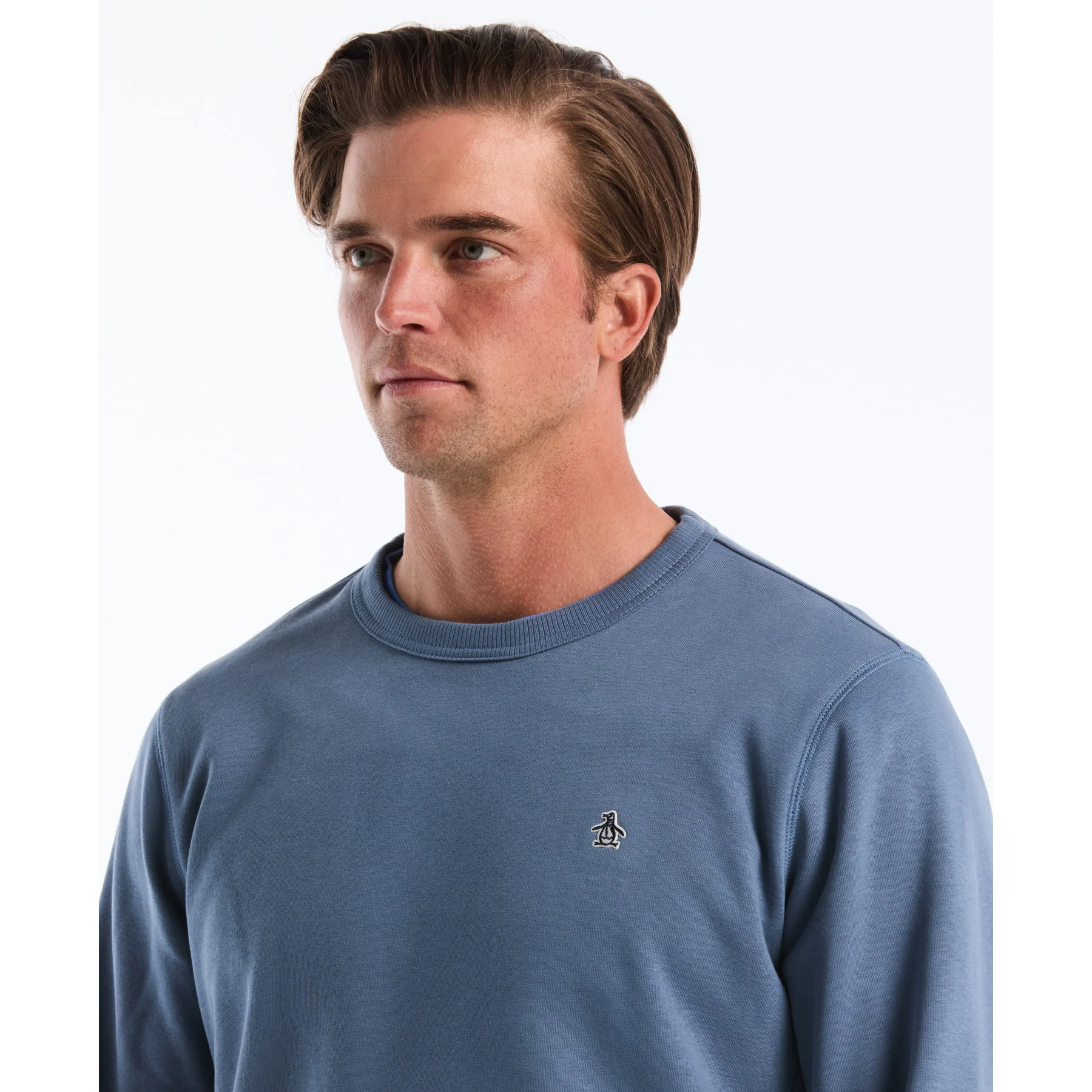 Sticker Pete Sweatshirt In Copen Blue - Image 4