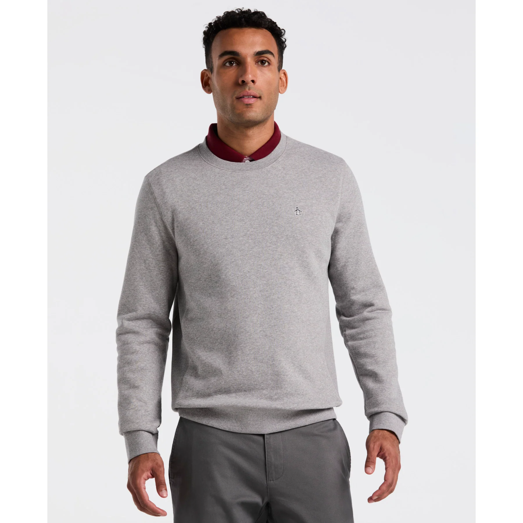 Sticker Pete Sweatshirt In Rain Heather