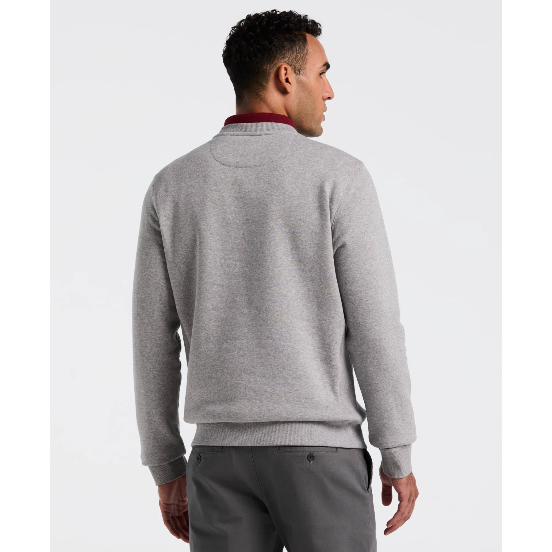 Sticker Pete Sweatshirt In Rain Heather - Image 3