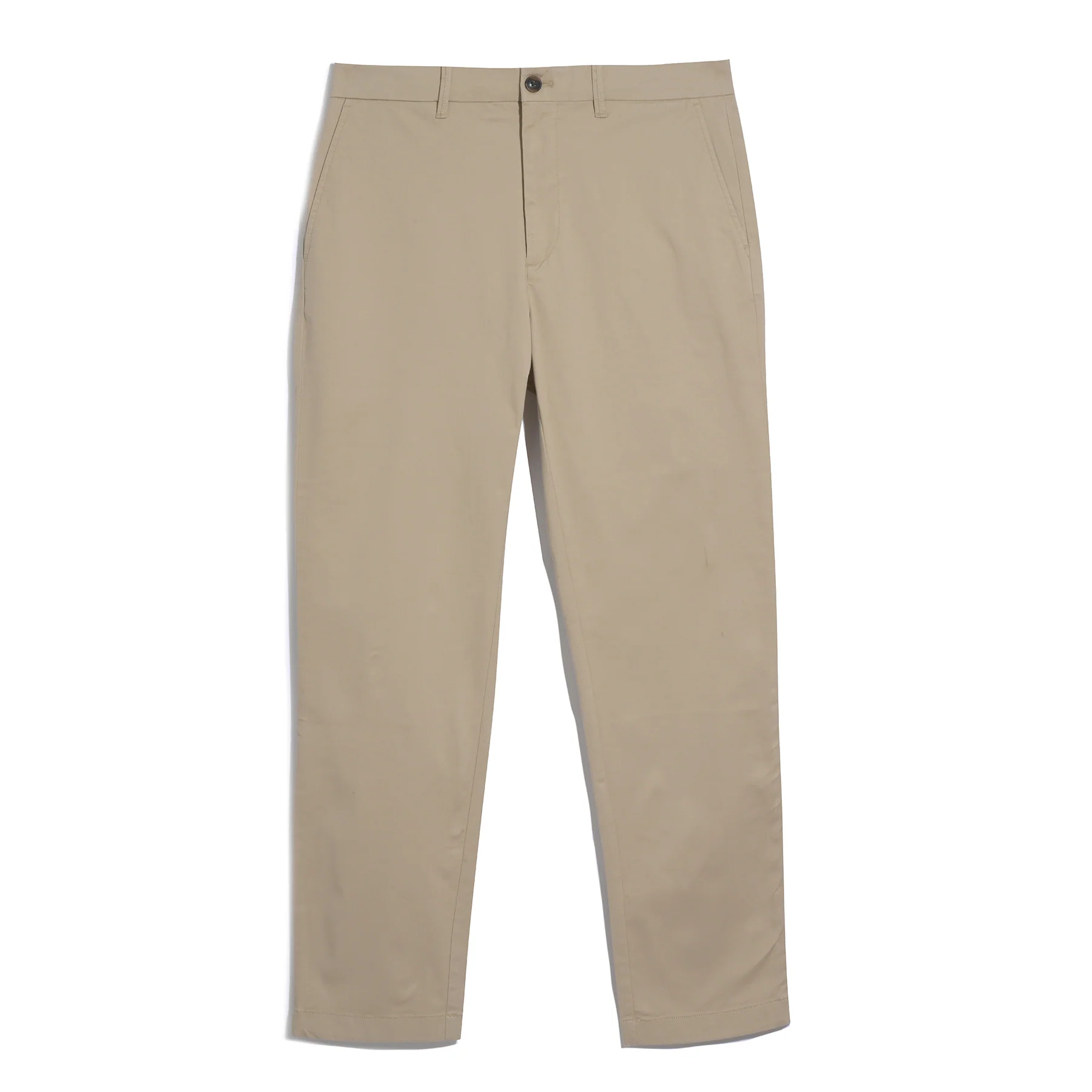 Straight Fit Chinos In Travertine - Image 6