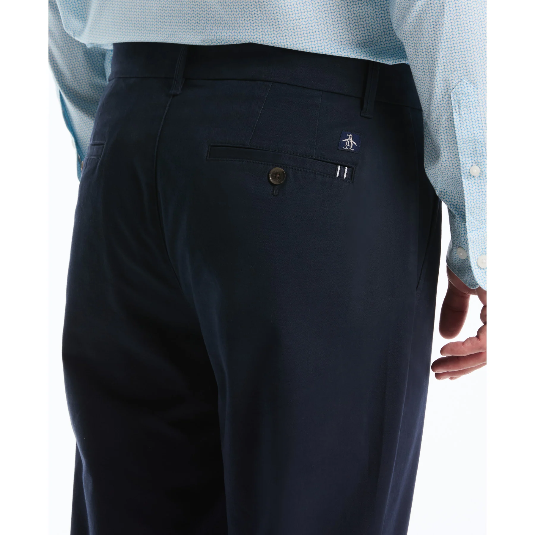 Straight Fit Chinos In Dark Sapphire - Image 5