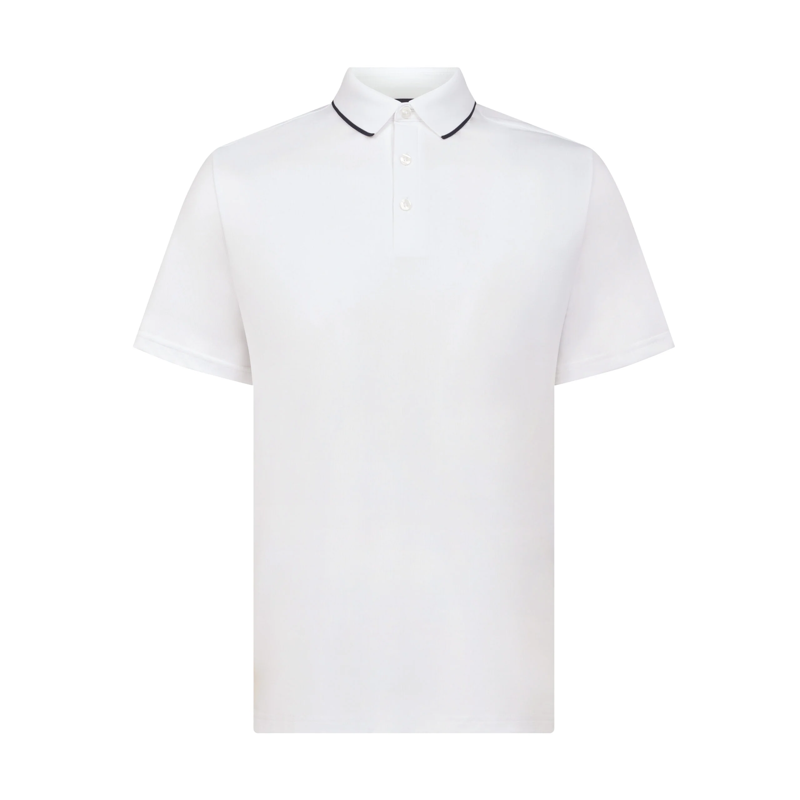 The Caddy Golf Polo Shirt In Bright White - Image 5