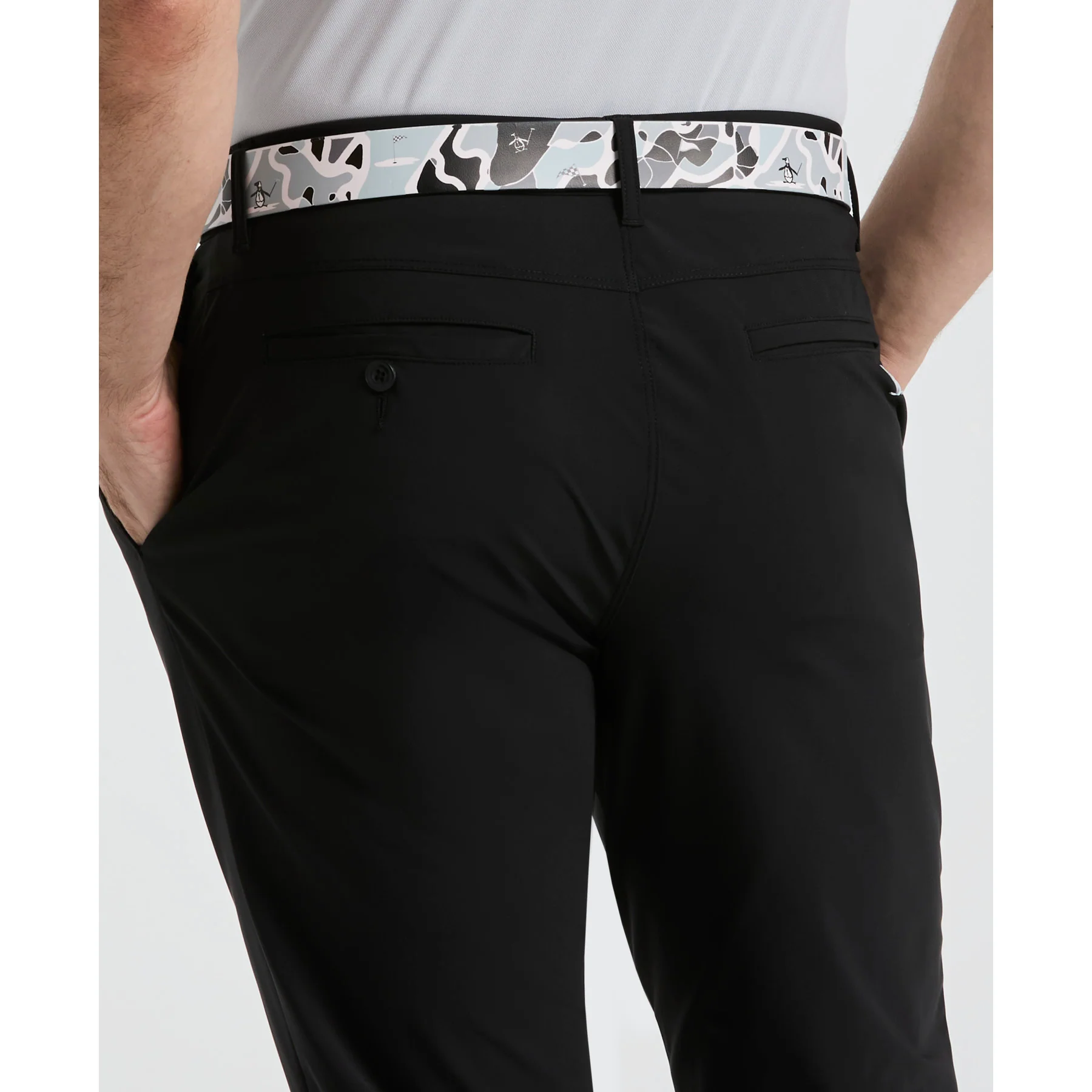 The Player Golf Trousers In Caviar - Image 4