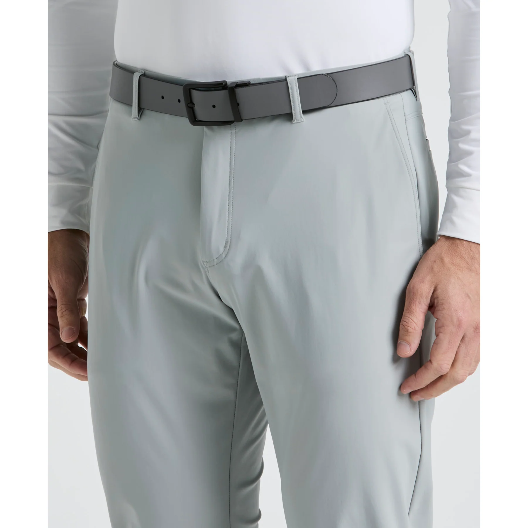 The Player Golf Trousers In Quarry - Image 3