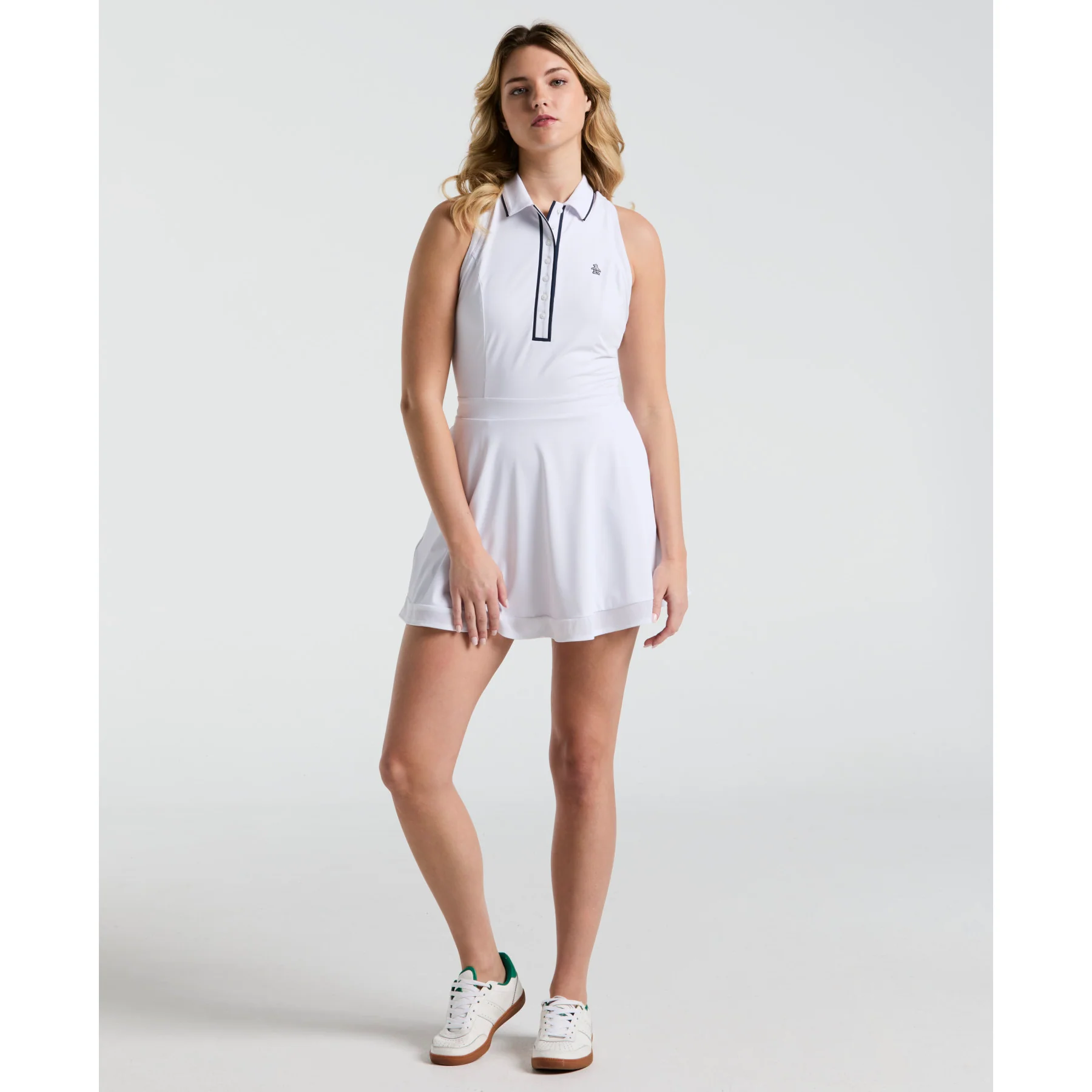 Women's Veronica Sleeveless Dress In Bright White - Image 3