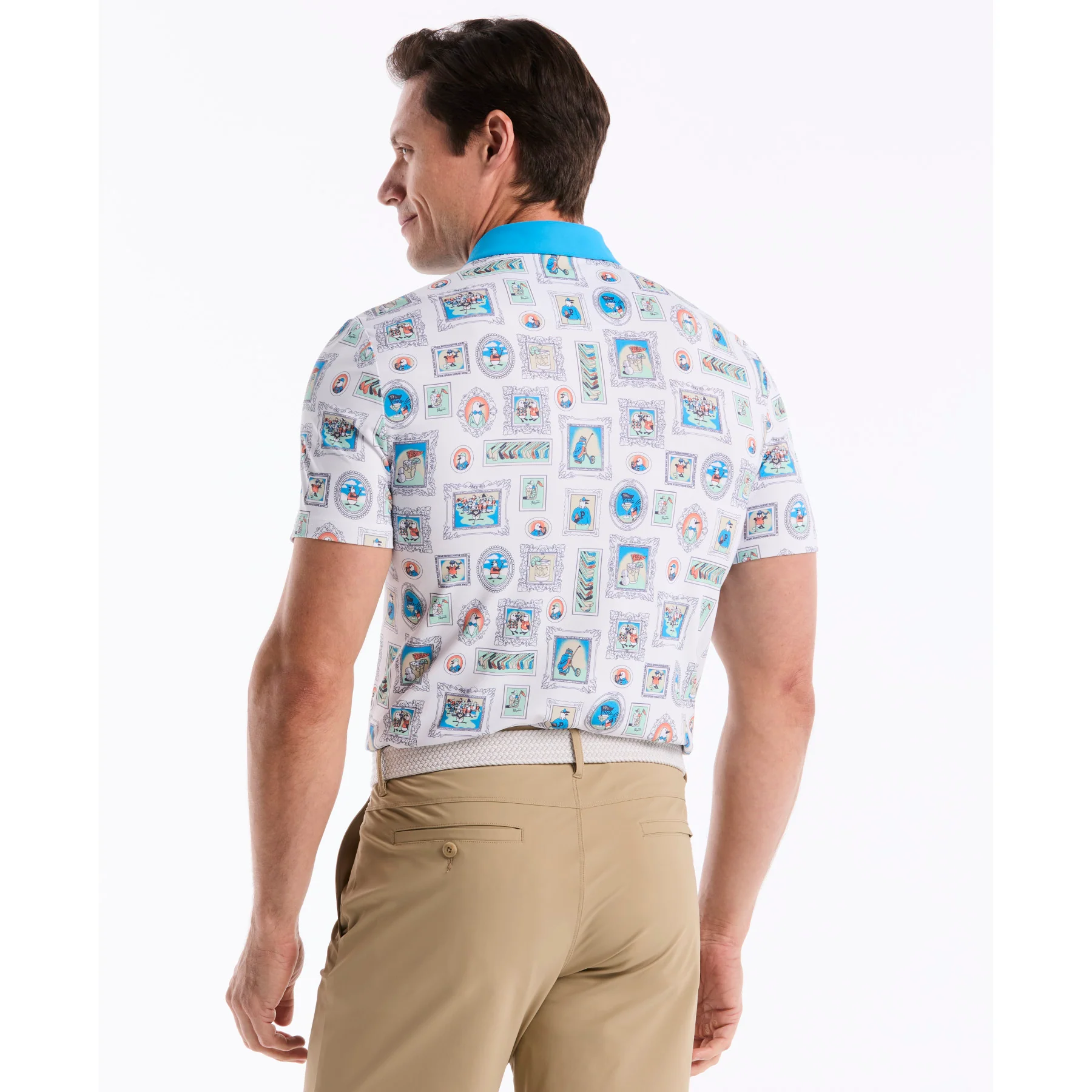 Wall Of Fame Golf Polo In Bright White - Image 2