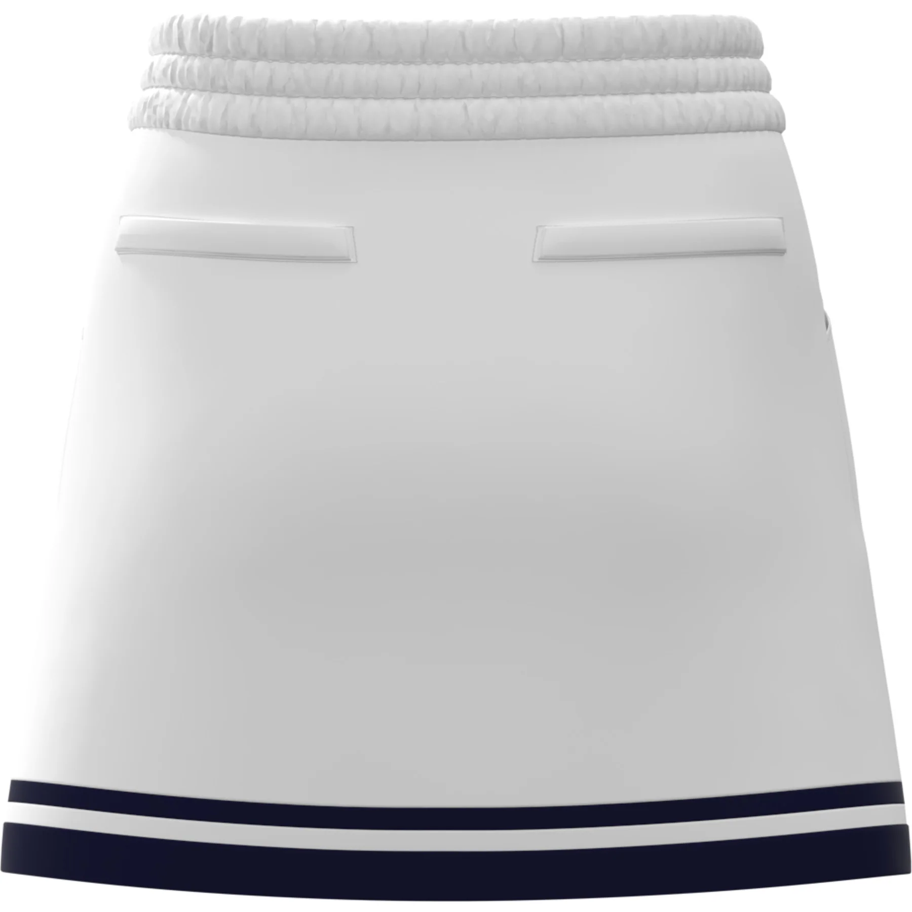 Women's Essential Colour Block Golf Skort In Bright White - Image 5