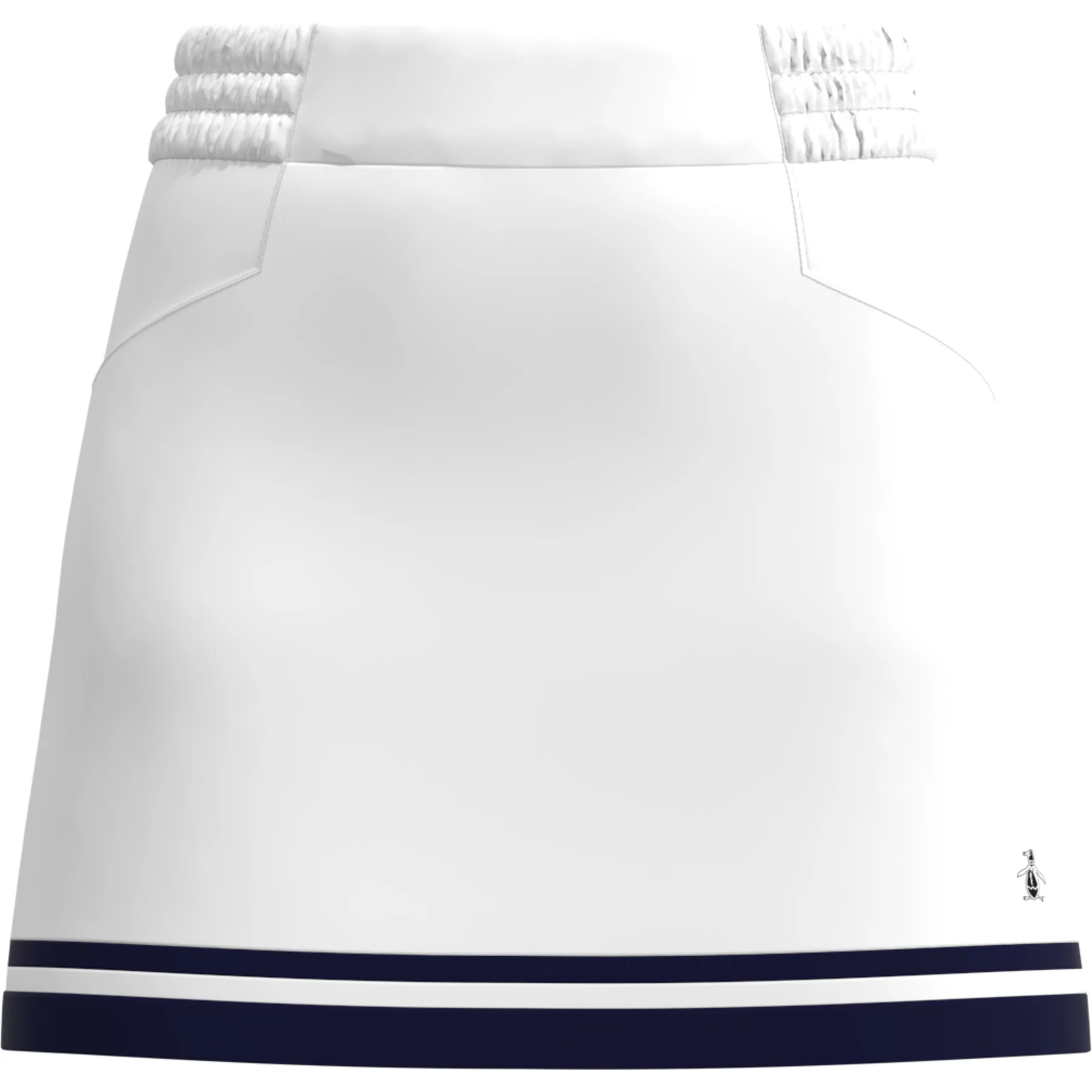 Women's Essential Colour Block Golf Skort In Bright White - Image 6
