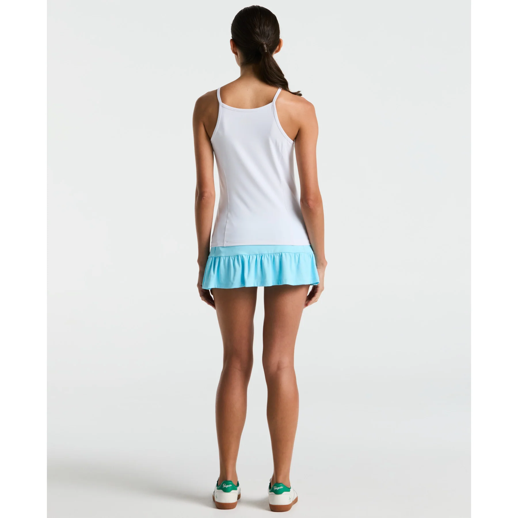 Women's Floral Jacquard Tennis Skort In Castaway - Image 2