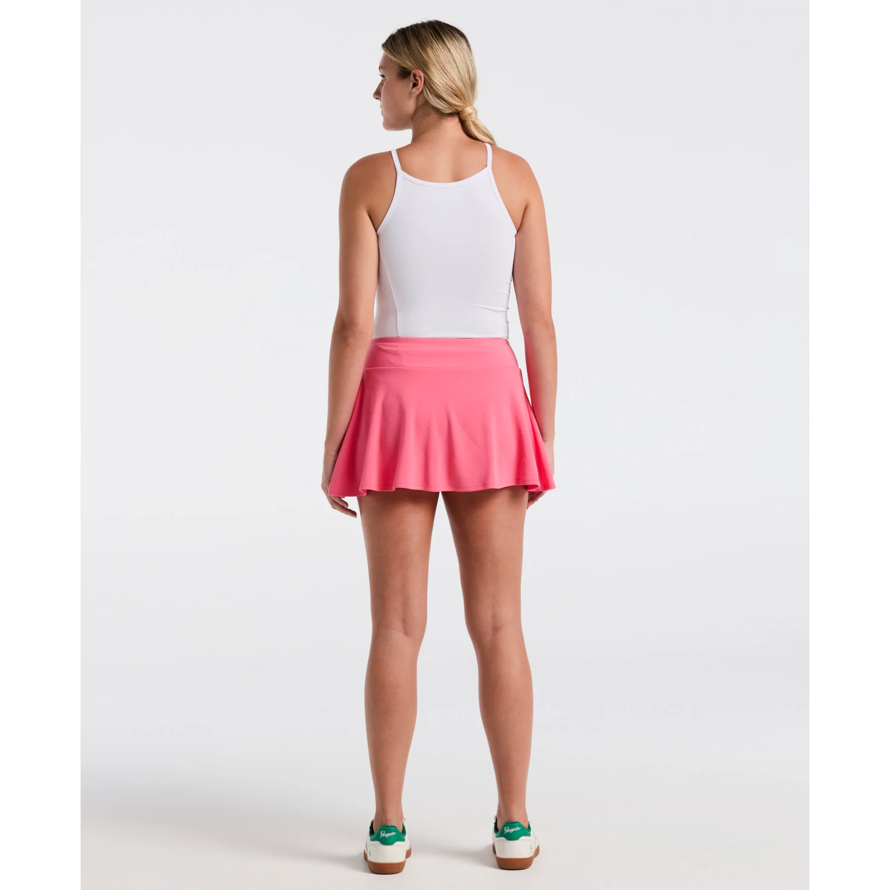 Women's Jacquard Tennis Skort In Camellia Rose - Image 2