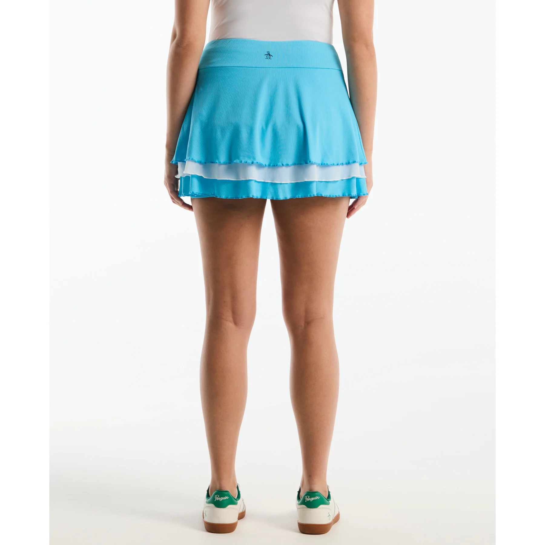 Women's Lettuce Edge Tennis Skort In Aquarius - Image 3