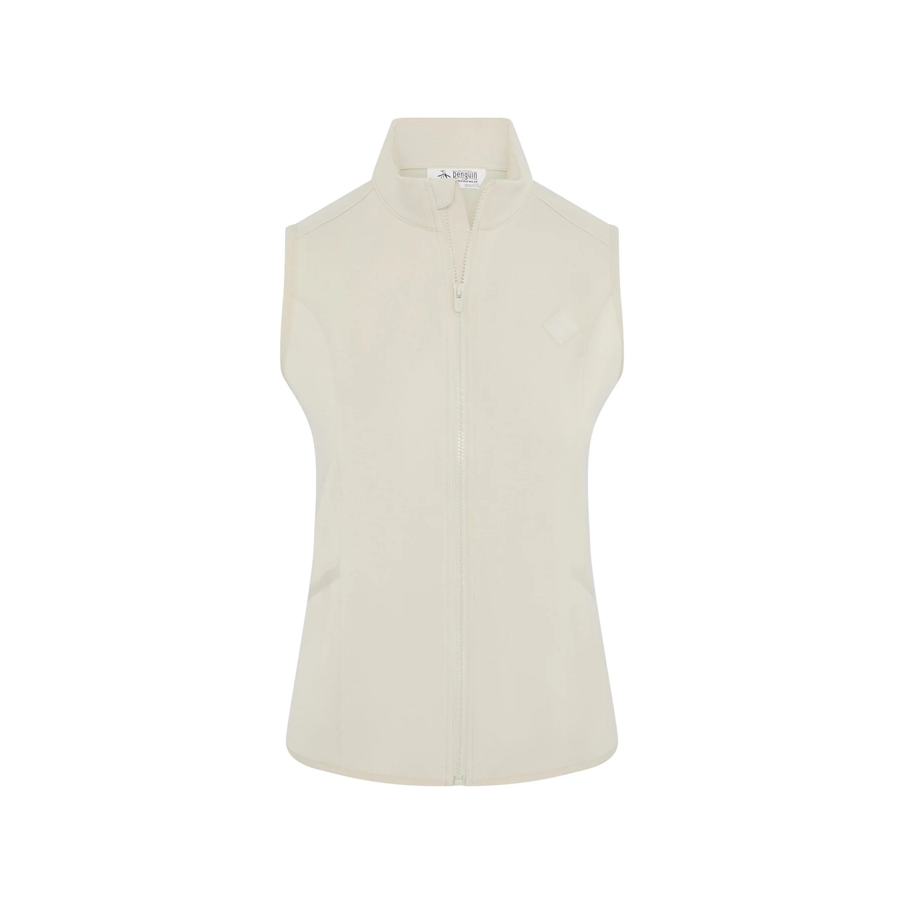 Women's Midweight Golf Vest In Silver Birch Heather - Image 5