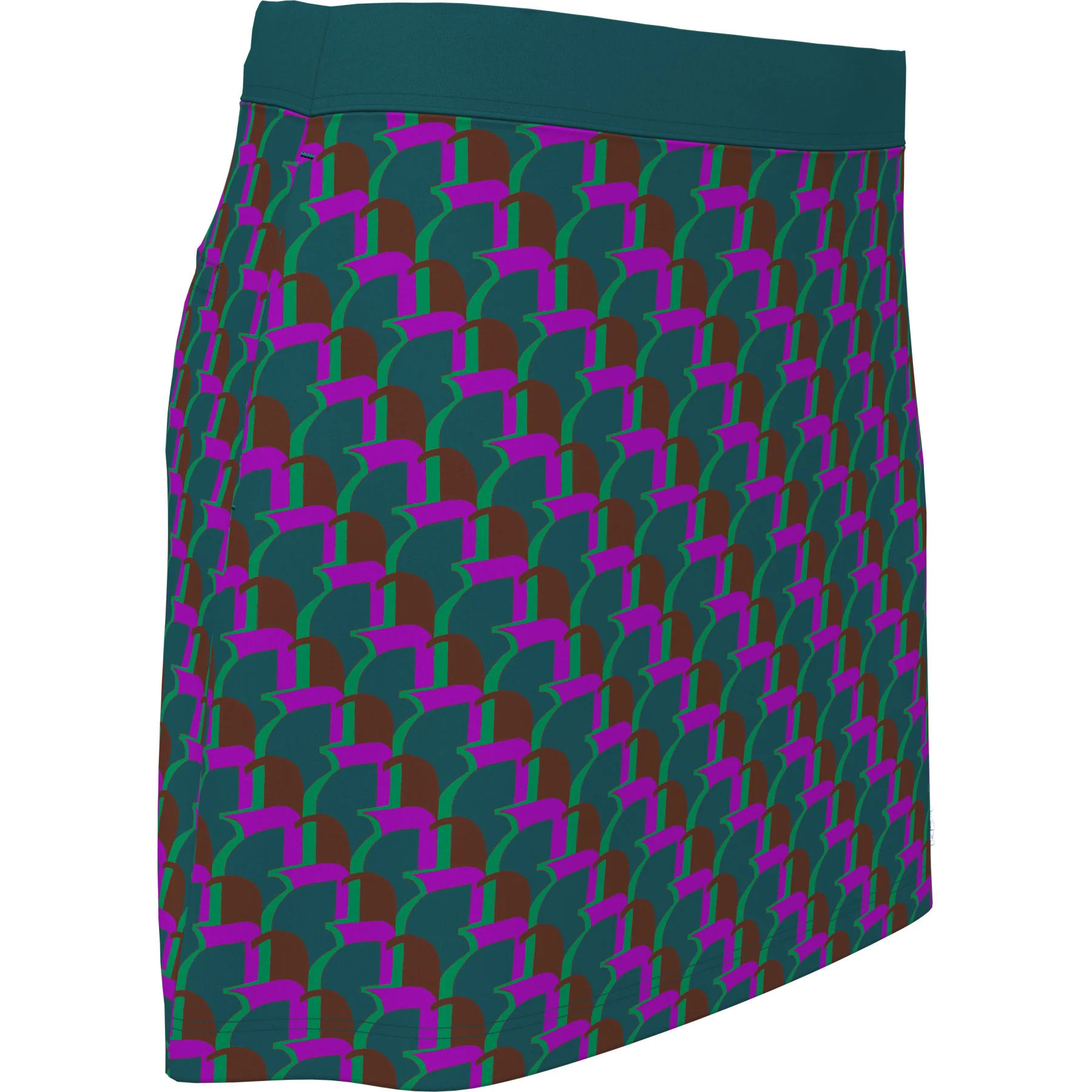Women's Penguin Printed Golf Skort In Chesapeake Bay - Image 5
