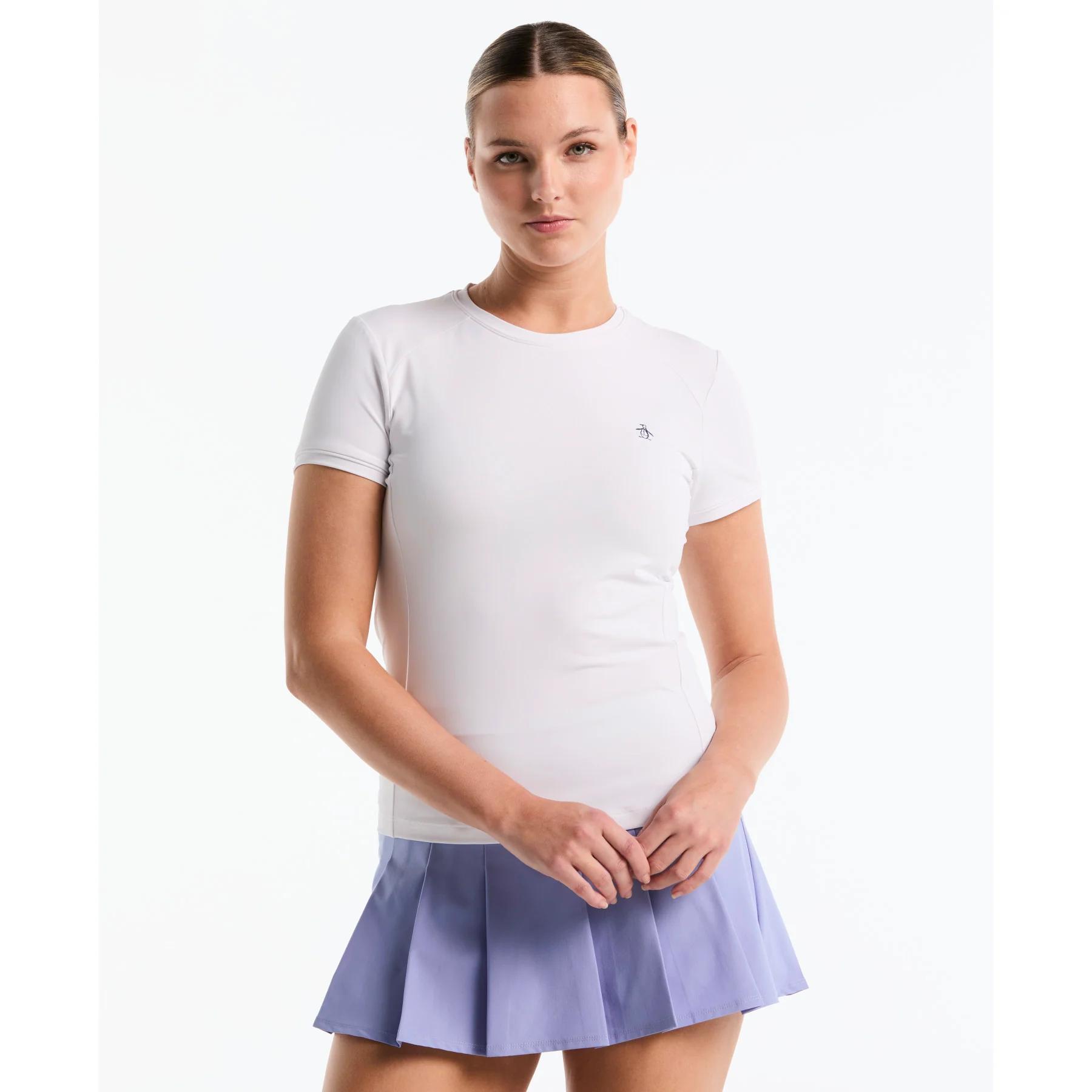 Women's Performance Tennis T-Shirt In Bright White