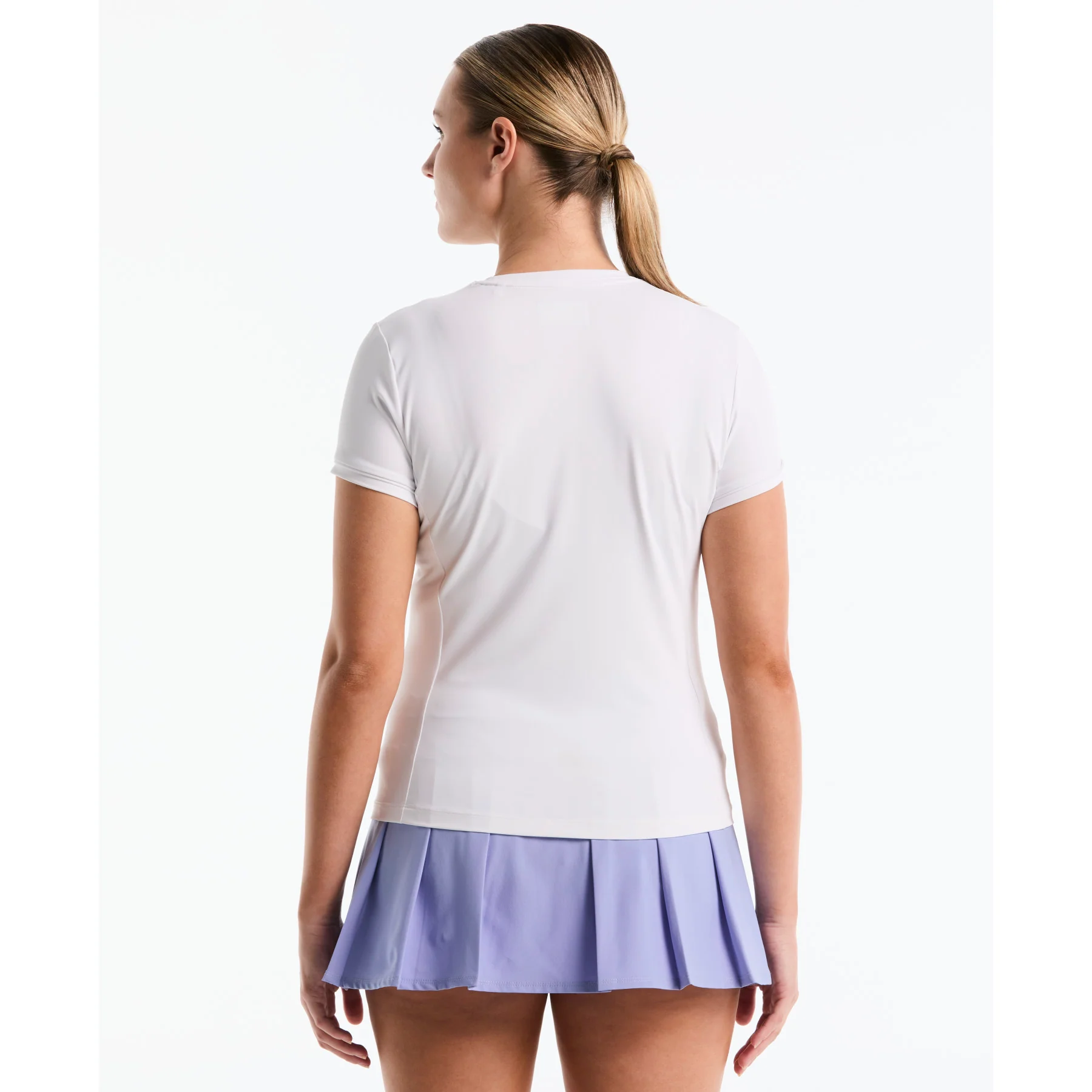 Women's Performance Tennis T-Shirt In Bright White - Image 2