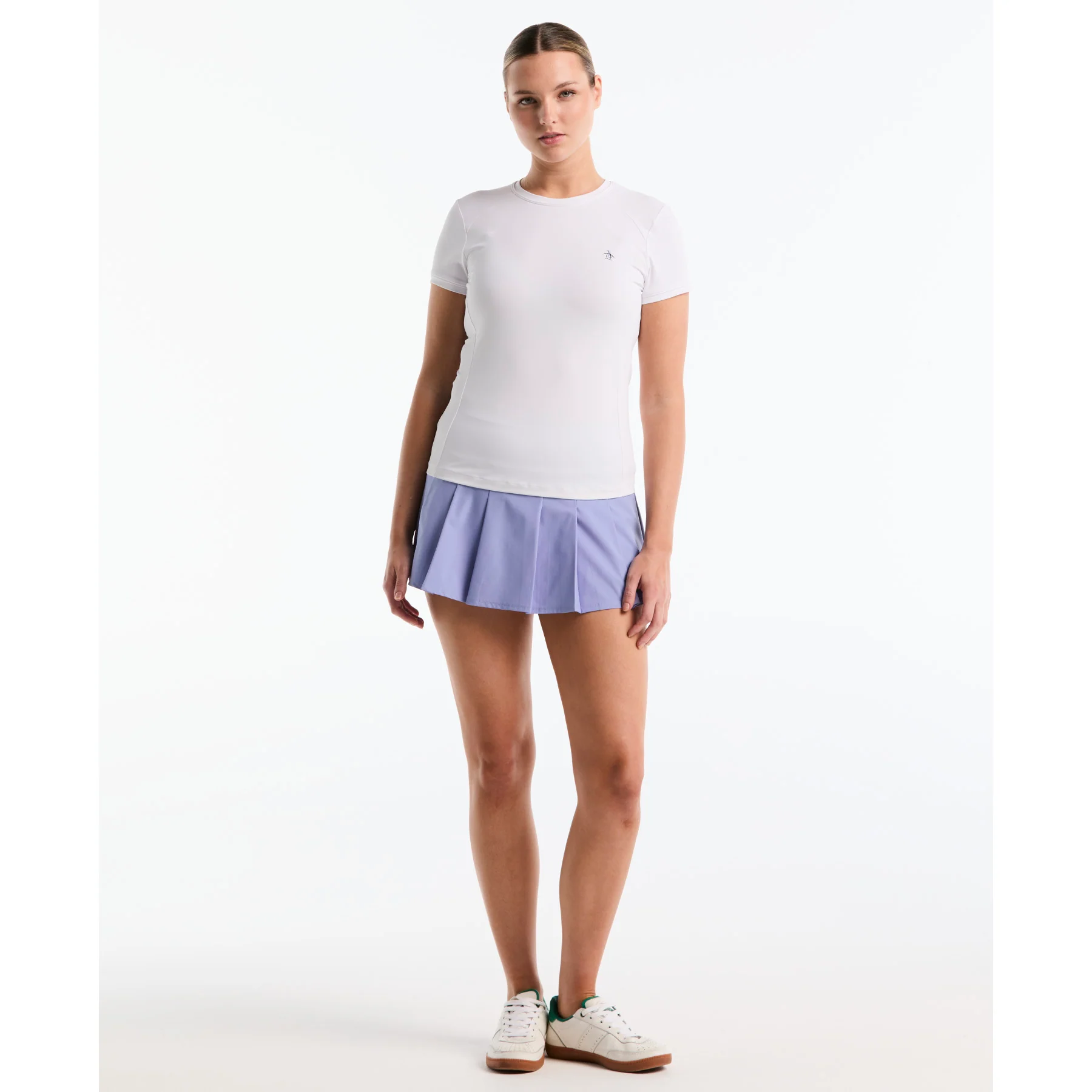 Women's Performance Tennis T-Shirt In Bright White - Image 4