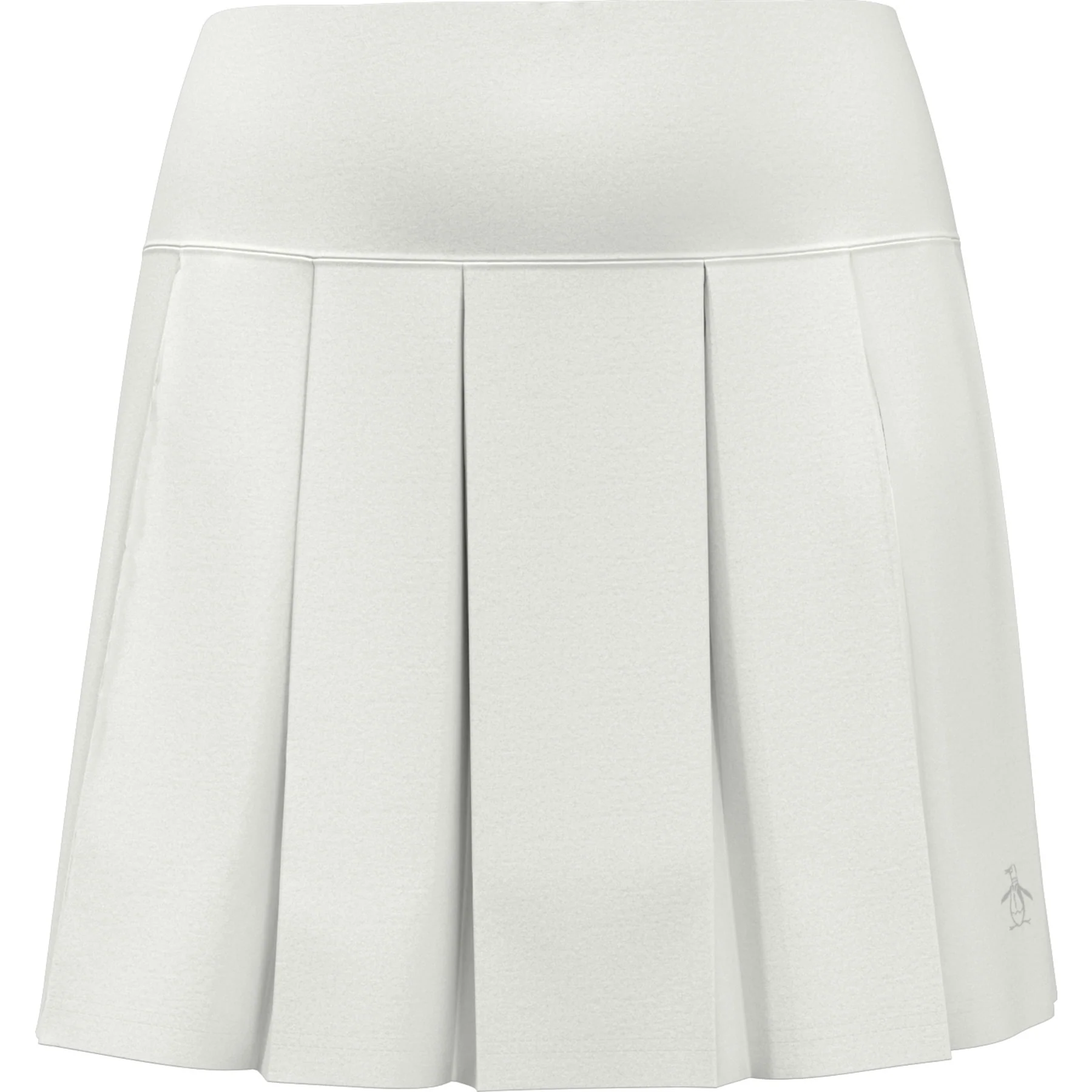 Women's Pleated 17" Golf Skort In Bright White - Image 6