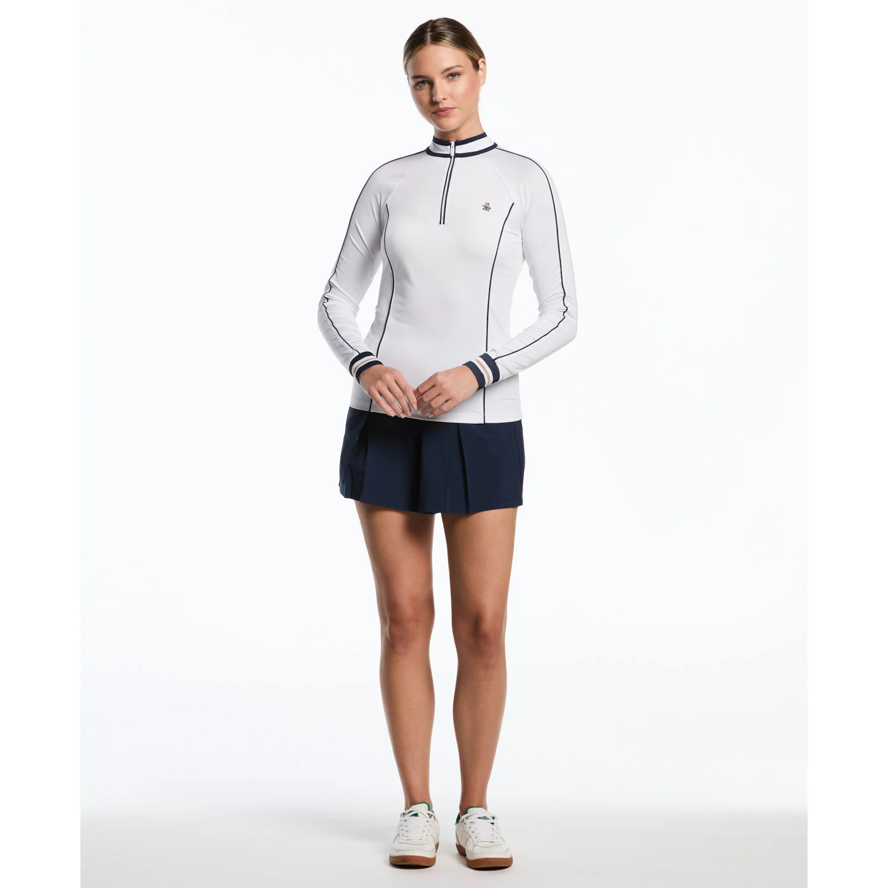 Women's Sun Protection Top In Bright White - Image 4