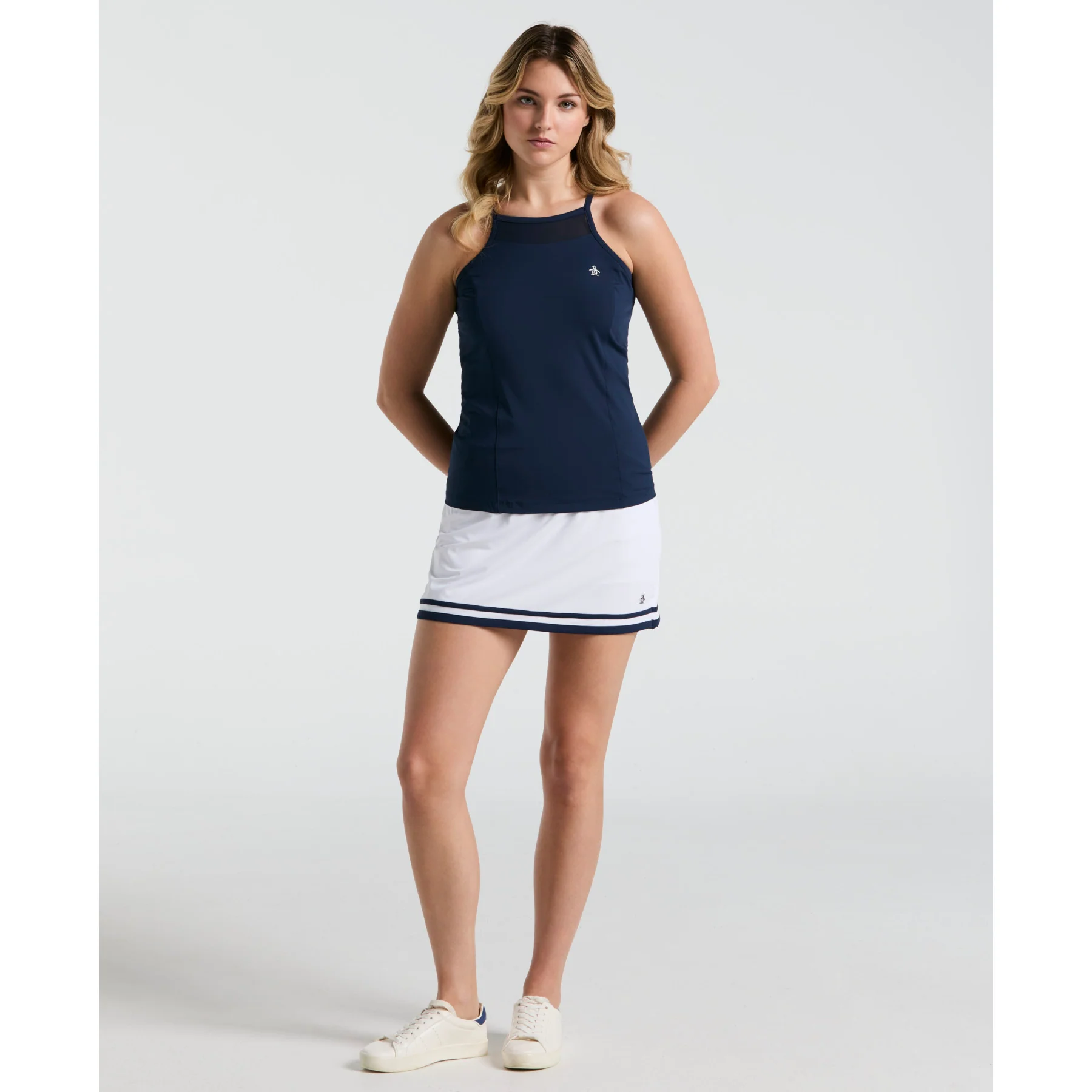 Women's Tennis Tank Top In Black Iris - Image 4